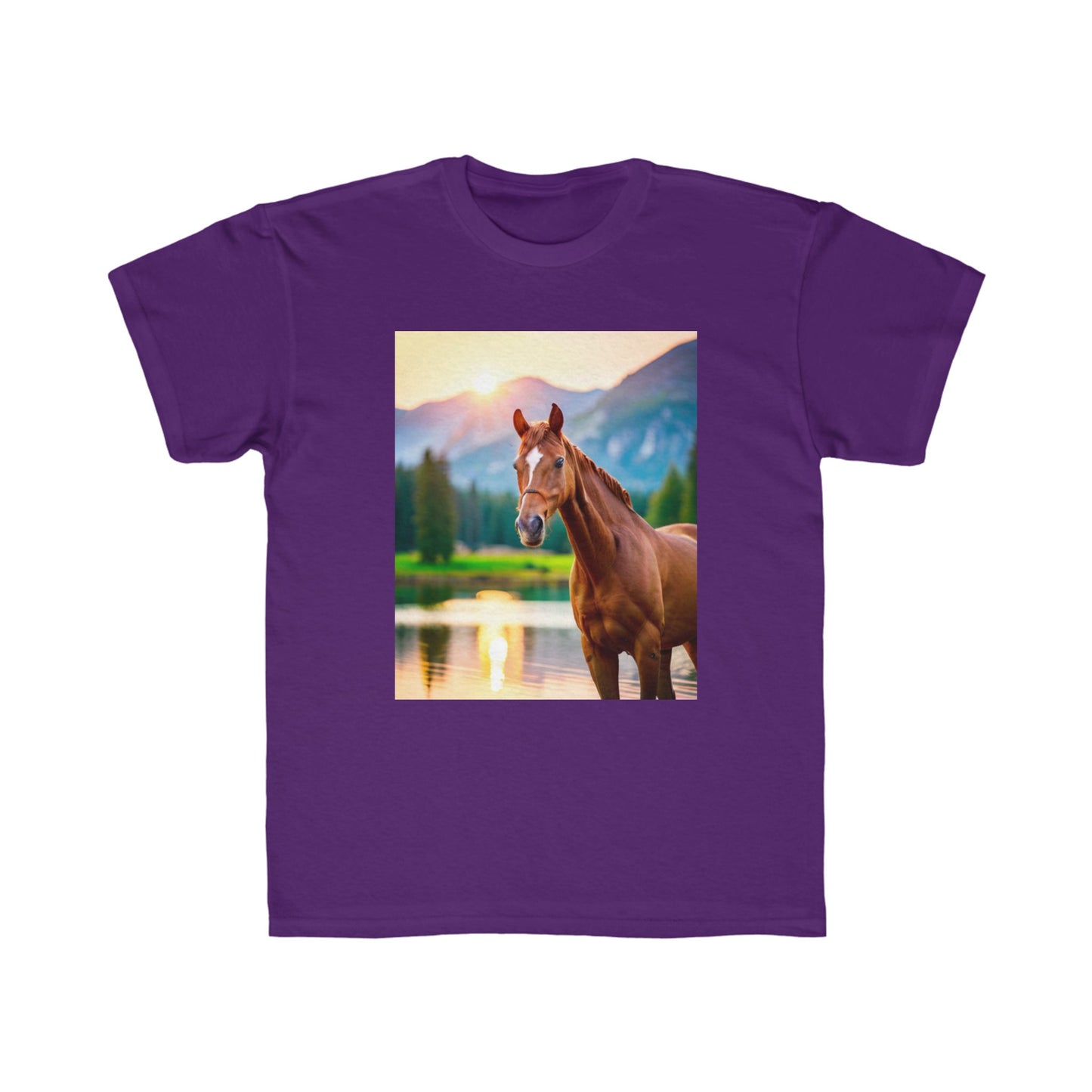 Kids Regular Fit Tee (Horse)