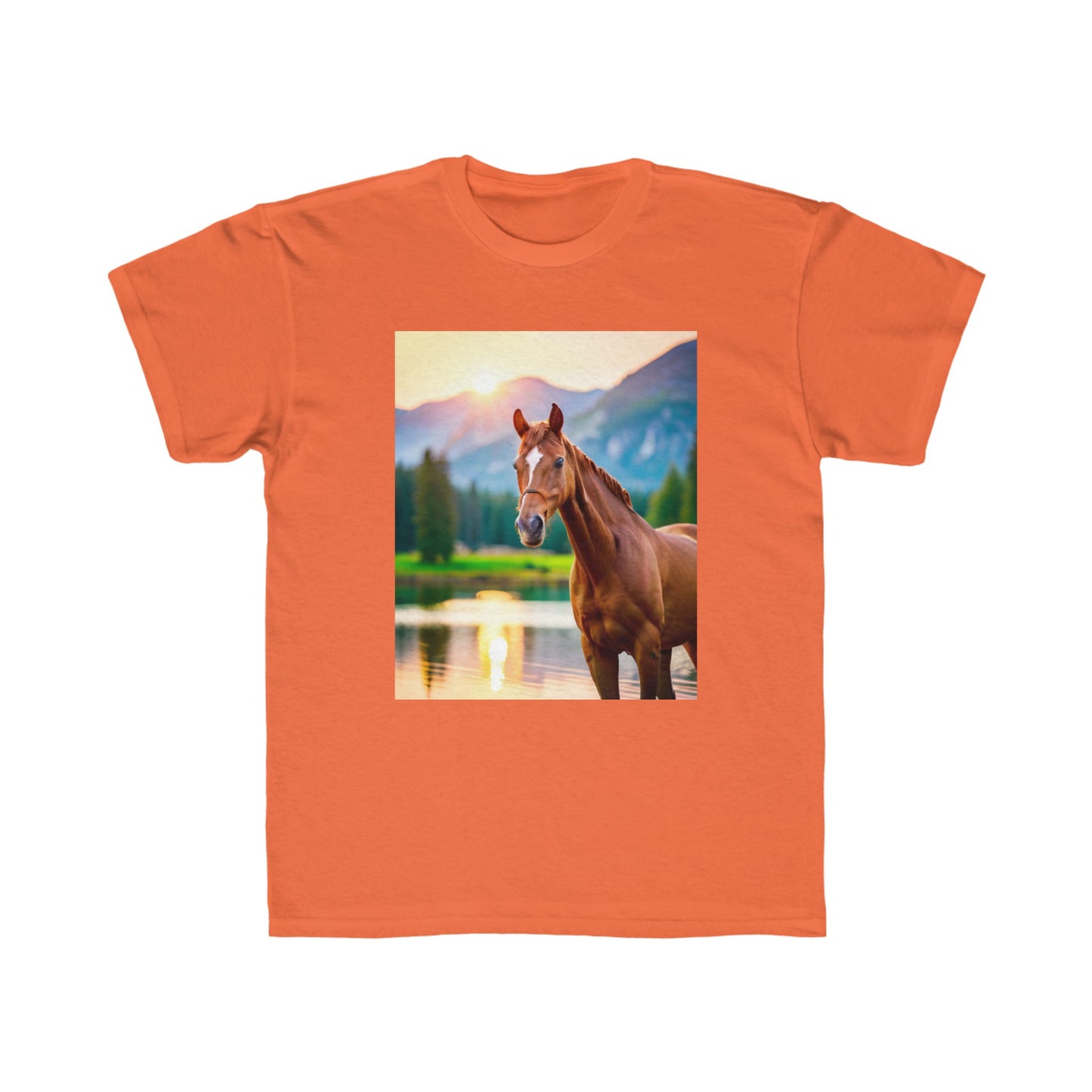 Kids Regular Fit Tee (Horse)