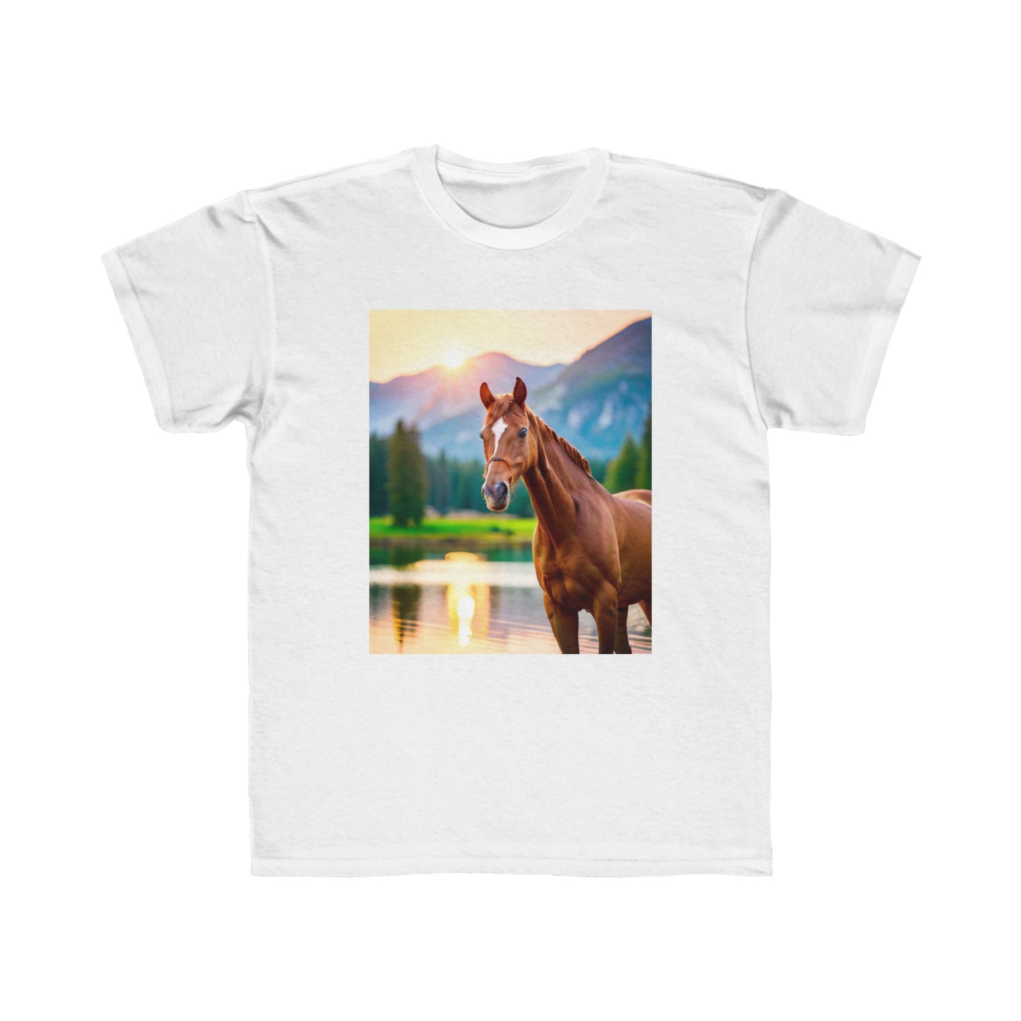 Kids Regular Fit Tee (Horse)