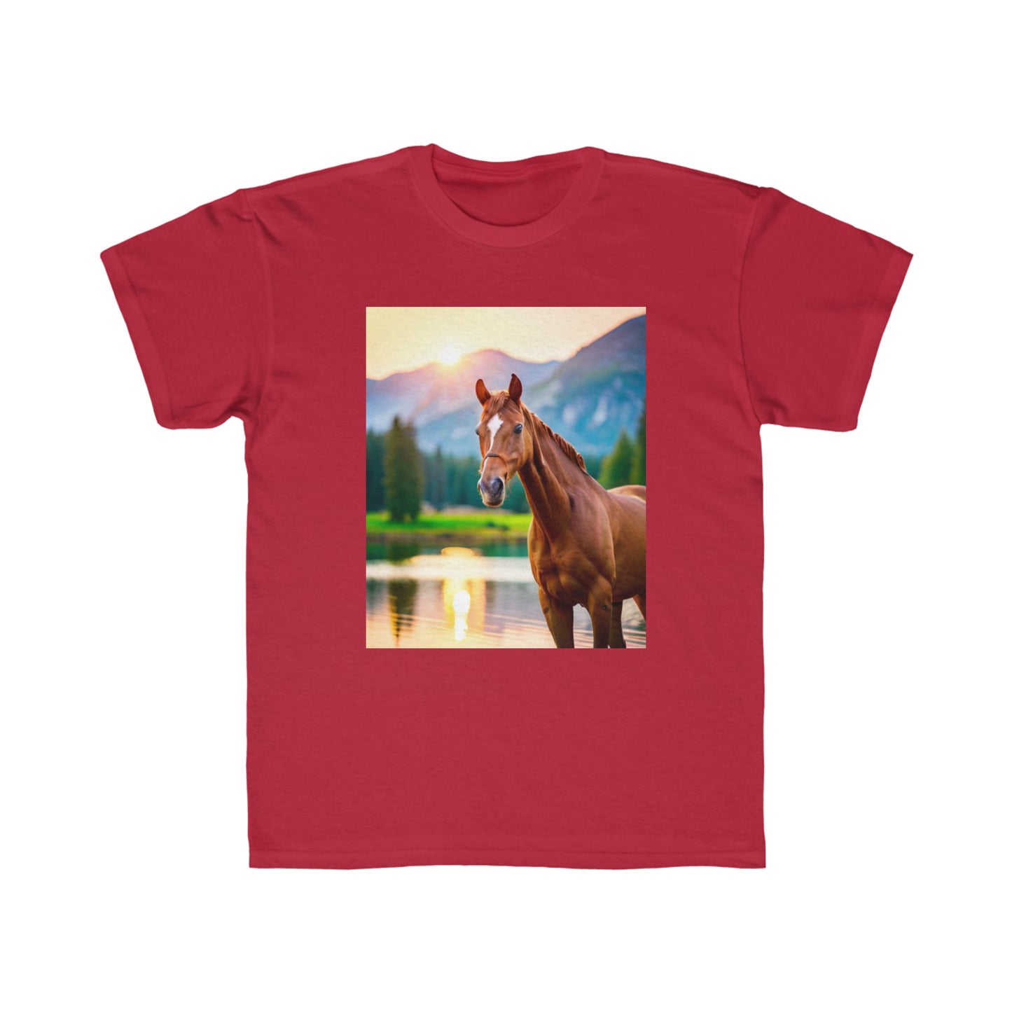 Kids Regular Fit Tee (Horse)