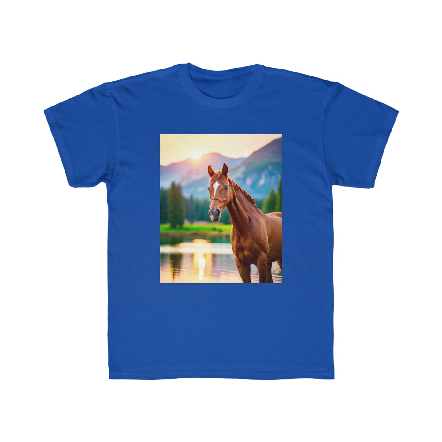 Kids Regular Fit Tee (Horse)