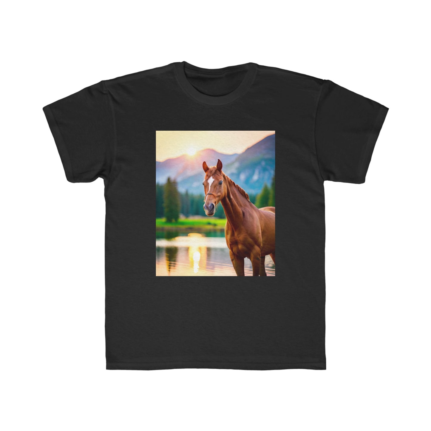 Kids Regular Fit Tee (Horse)