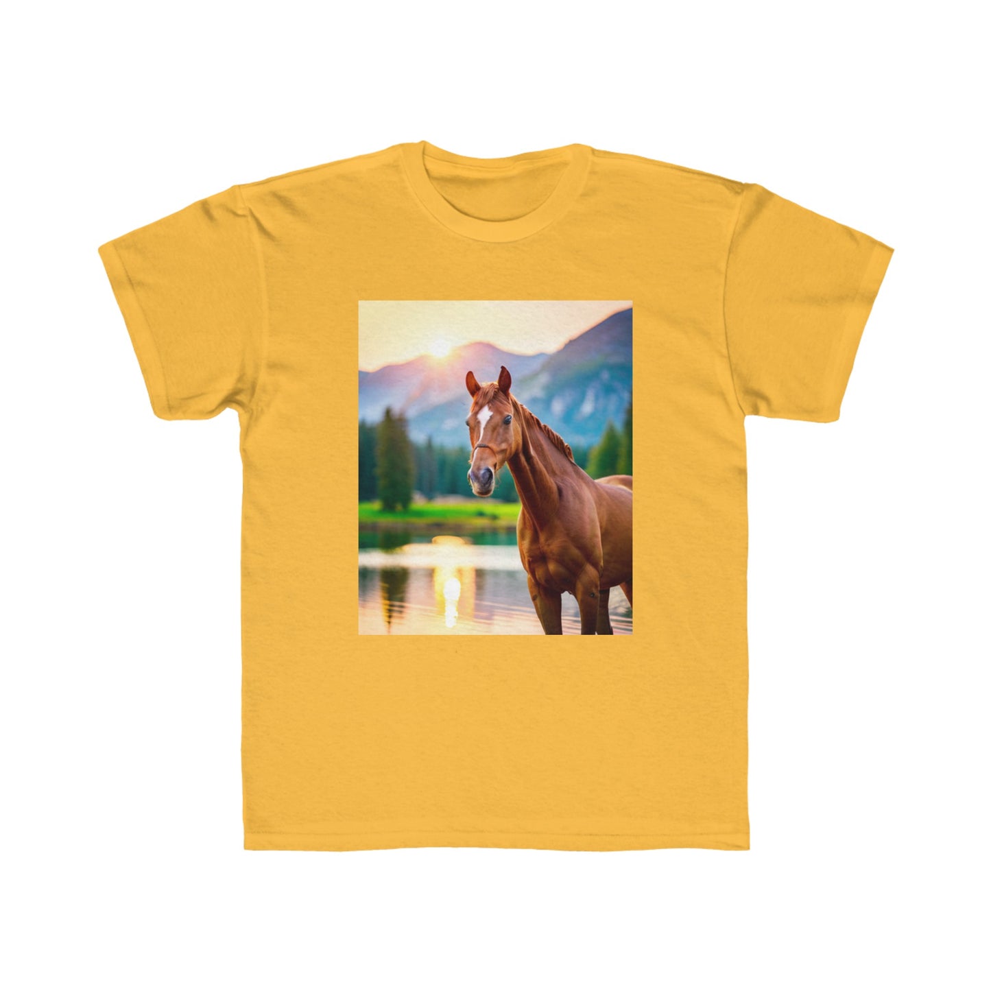 Kids Regular Fit Tee (Horse)