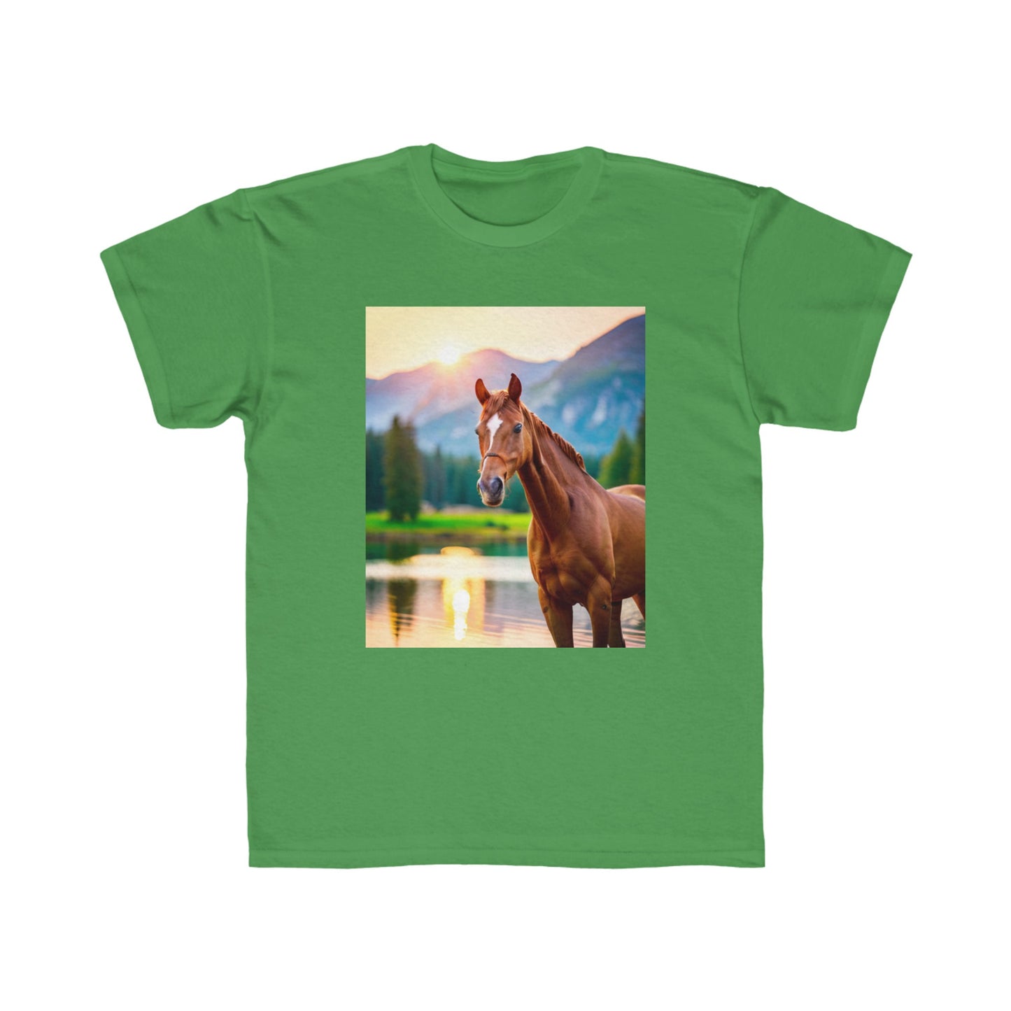 Kids Regular Fit Tee (Horse)