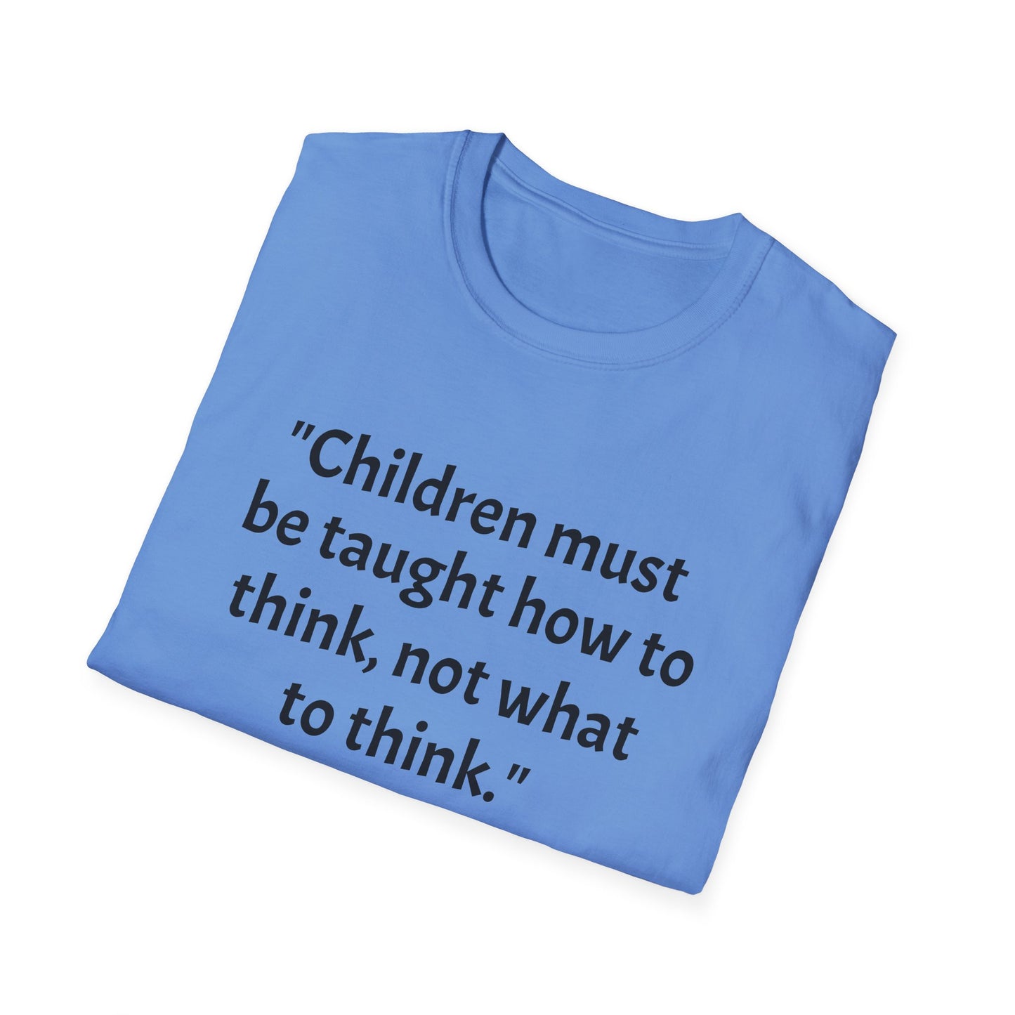 Unisex Softstyle T-Shirt (How to think)