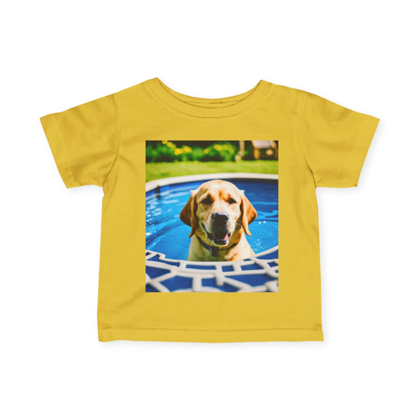 Infant Fine Jersey Tee (Yellow Lab)