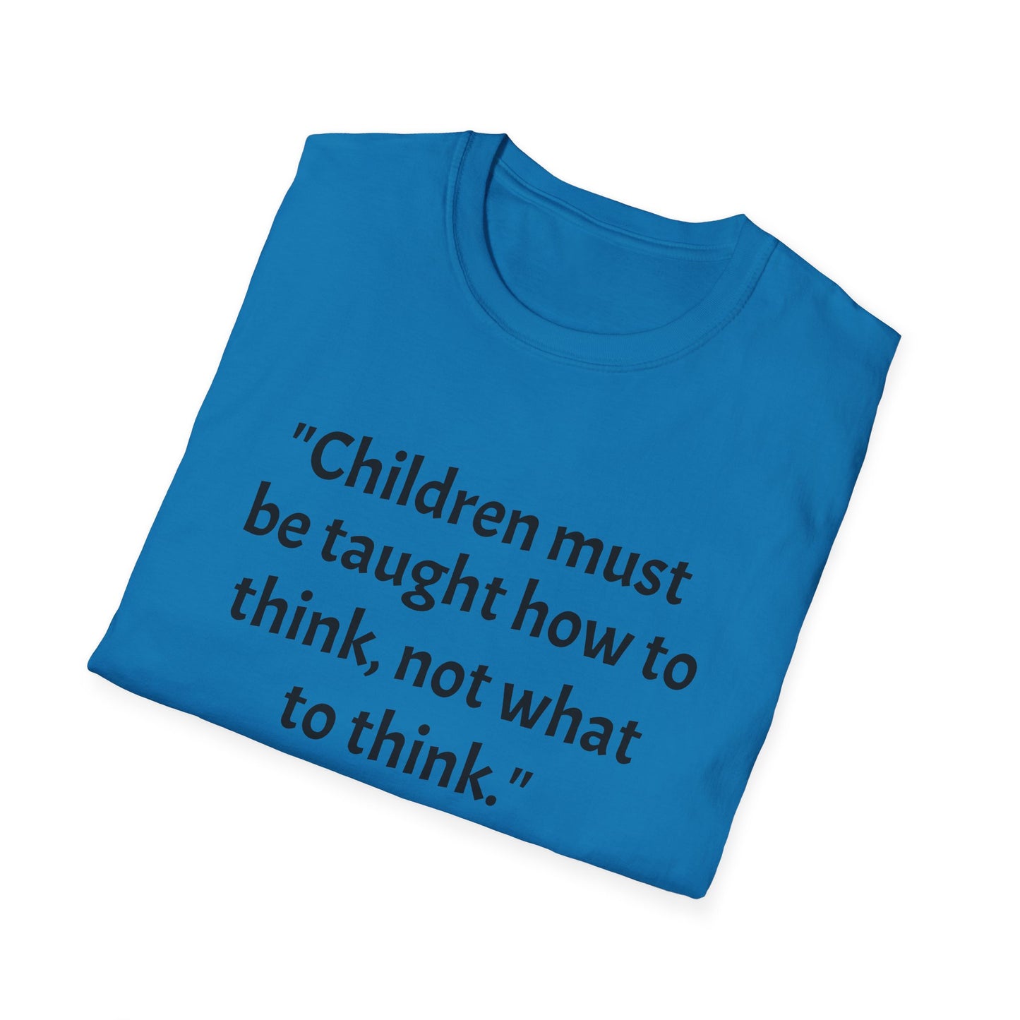 Unisex Softstyle T-Shirt (How to think)