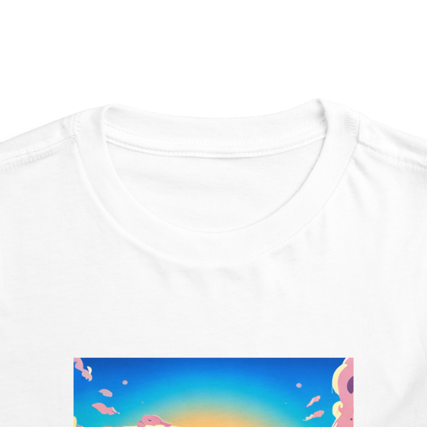 Toddler Short Sleeve Tee (Dolphin Beach Ball)