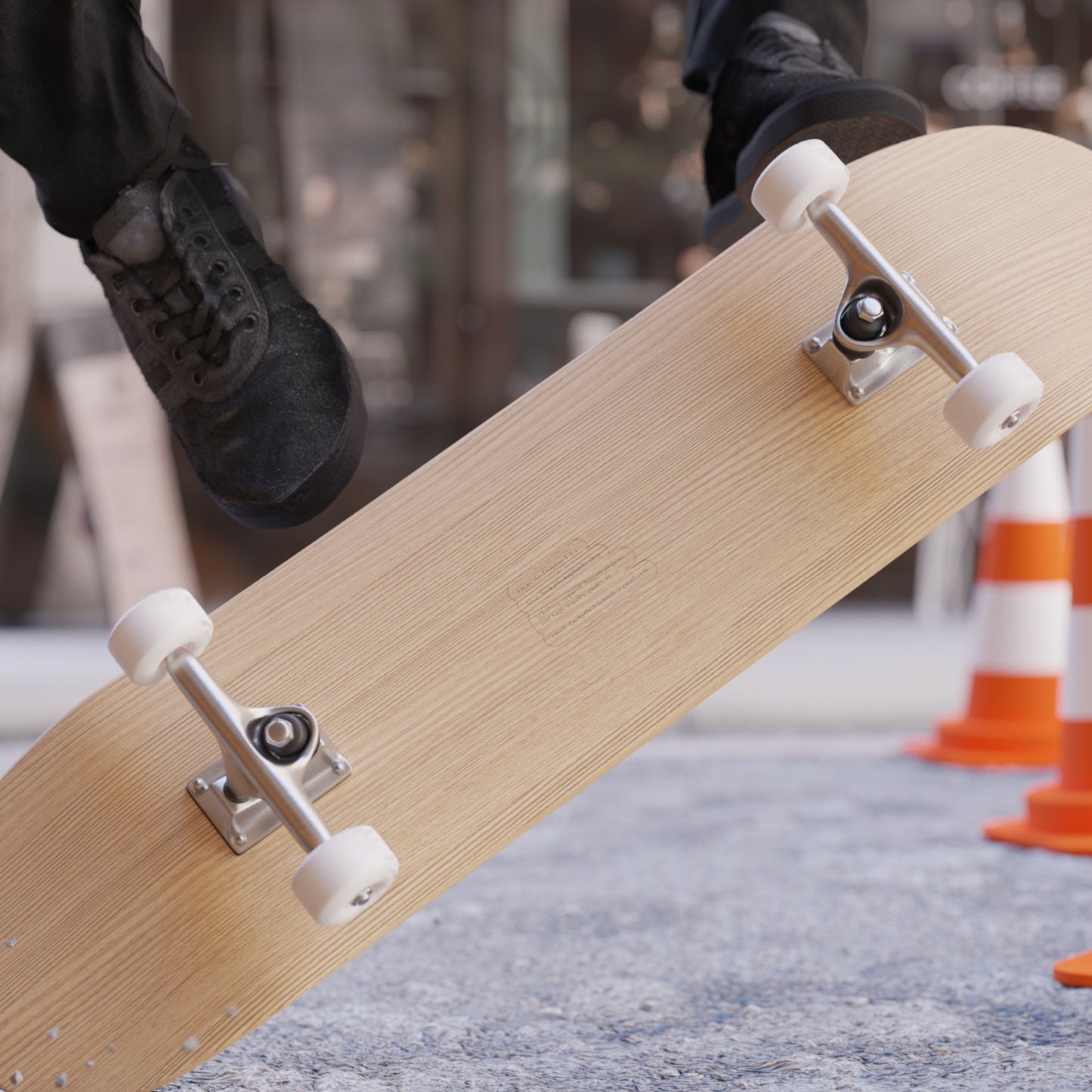 Transparent Outdoor Stickers, Die-Cut, 1pc (LTDLLC)