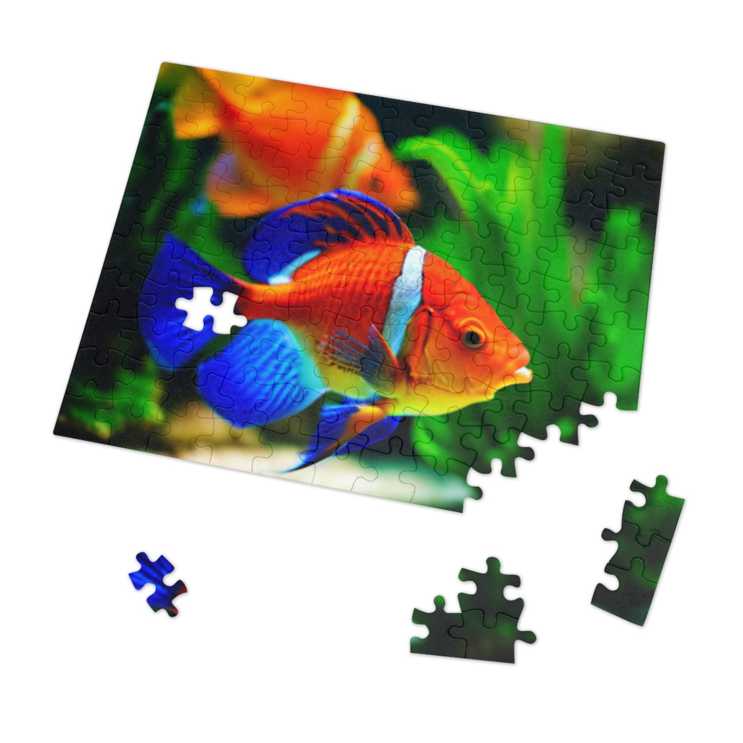 Jigsaw Puzzle (30, 110, 252, 500, and 1000-Piece) (Orange Fish)