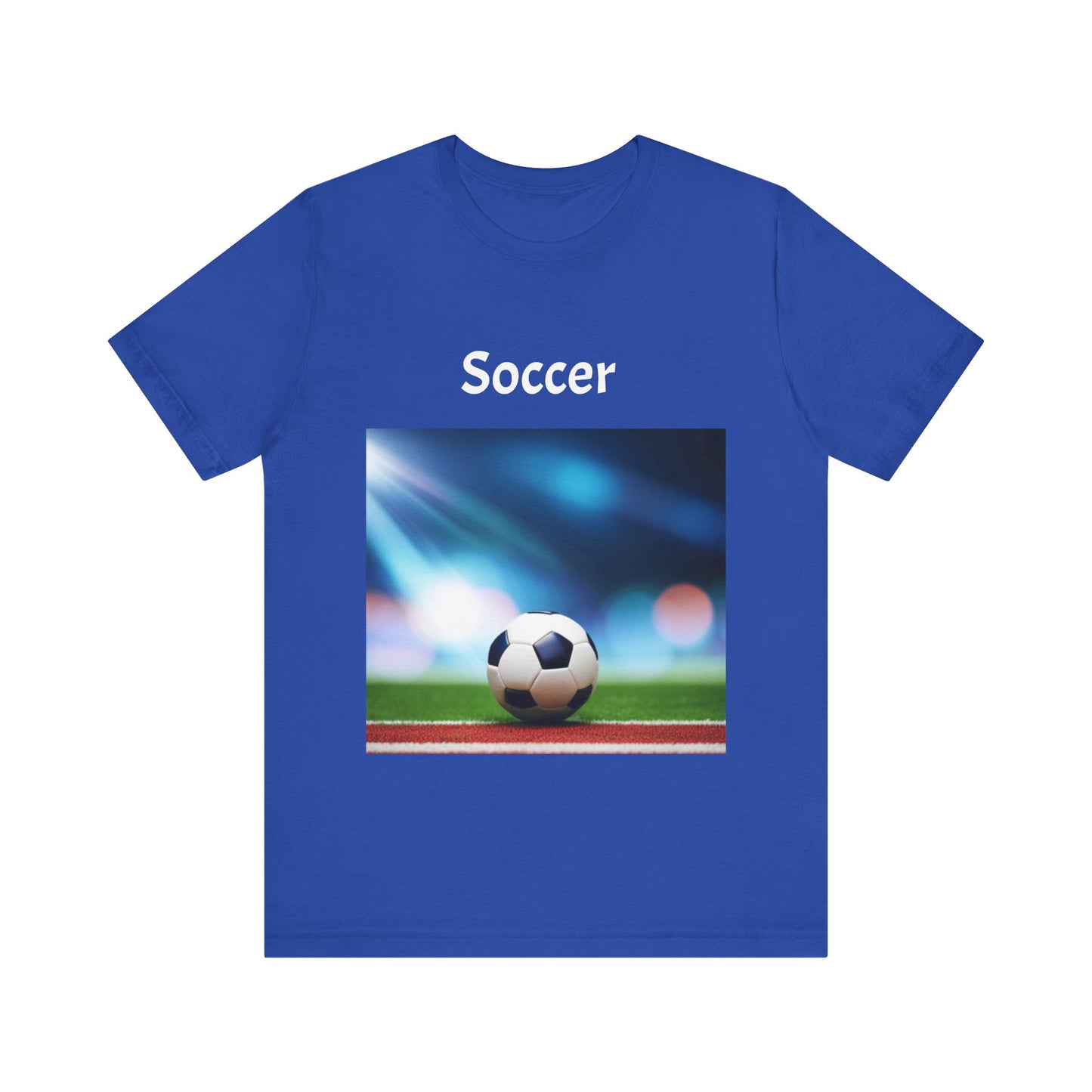 Unisex Jersey Short Sleeve Tee (Soccer Ball)