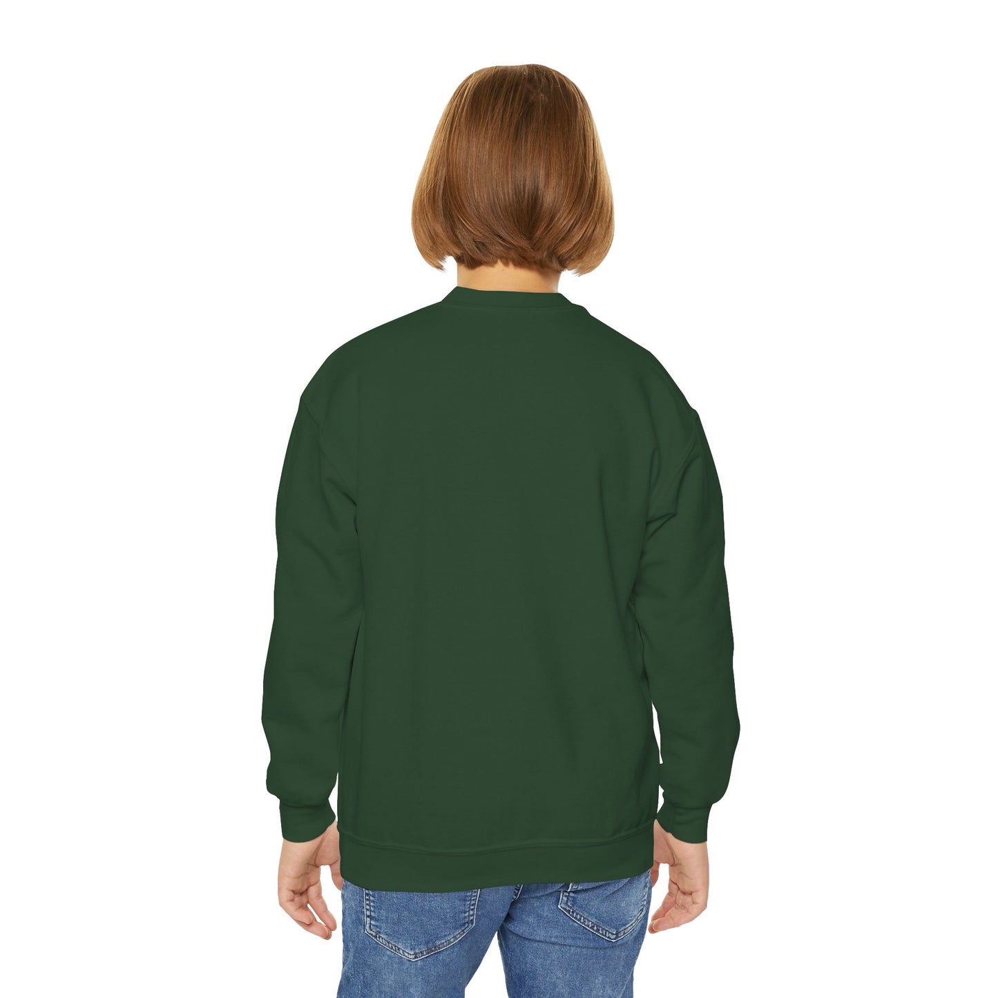 Youth Crewneck Sweatshirt (Santa/Reindeer)