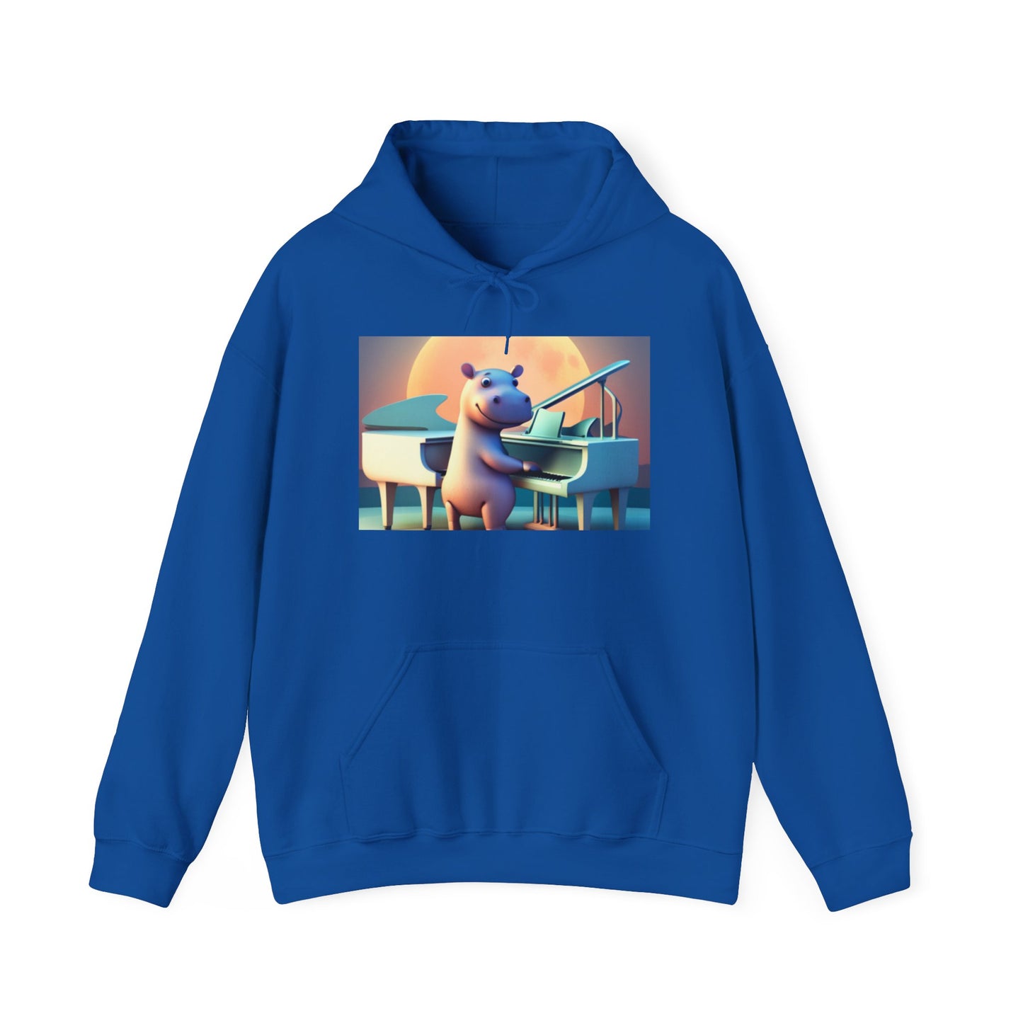 Unisex Heavy Blend™ Hooded Sweatshirt (Hippo)