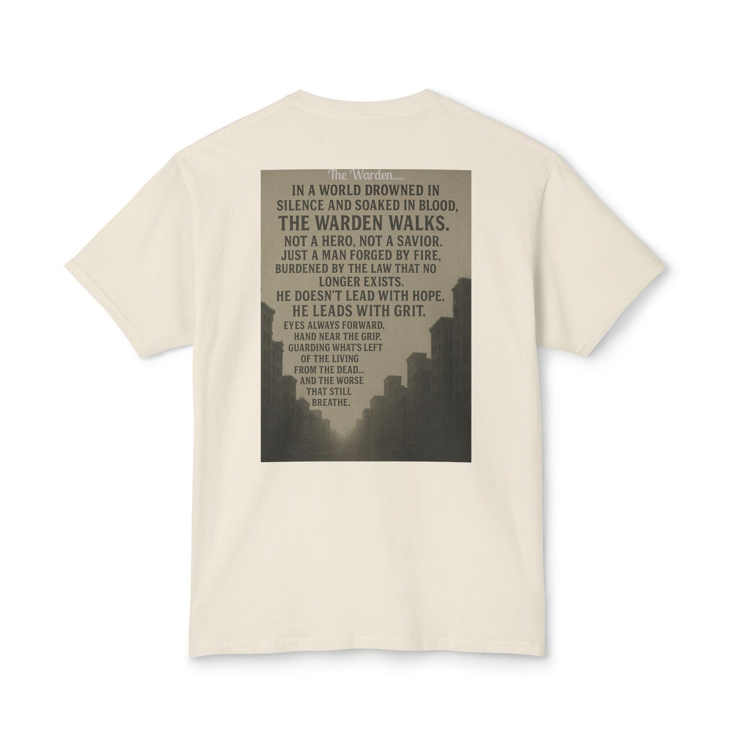 Lone Warden – Code of the New World Tee