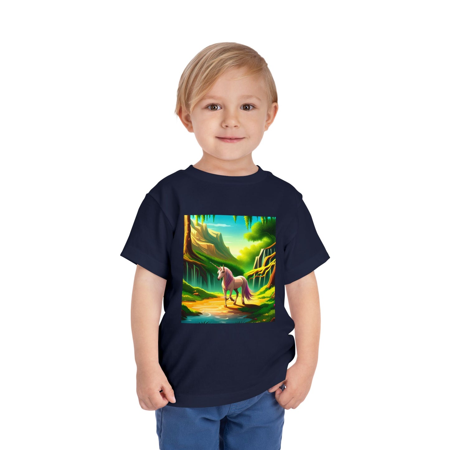 Toddler Short Sleeve Tee (Unicorn)