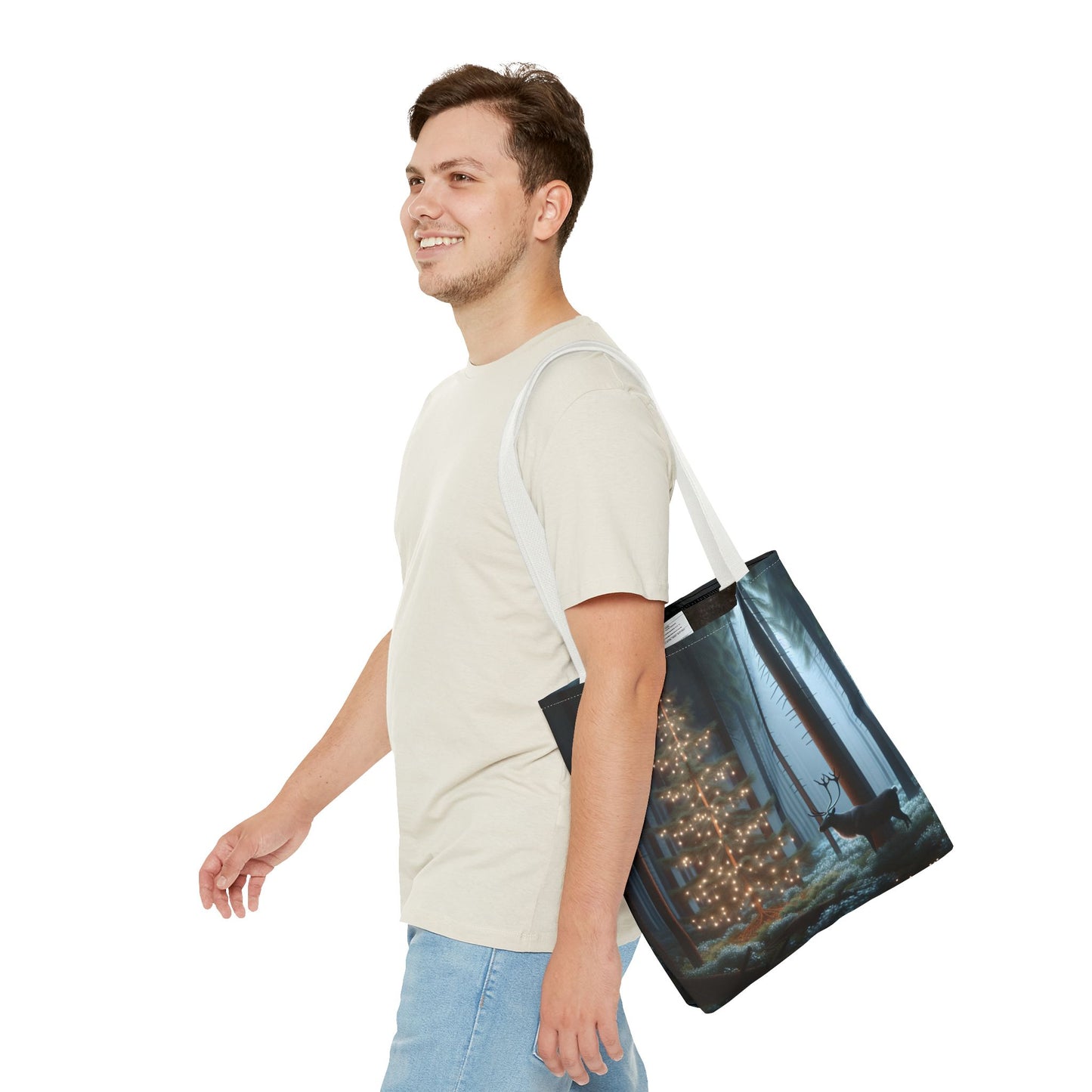 Tote Bag (AOP) (Reindeer)
