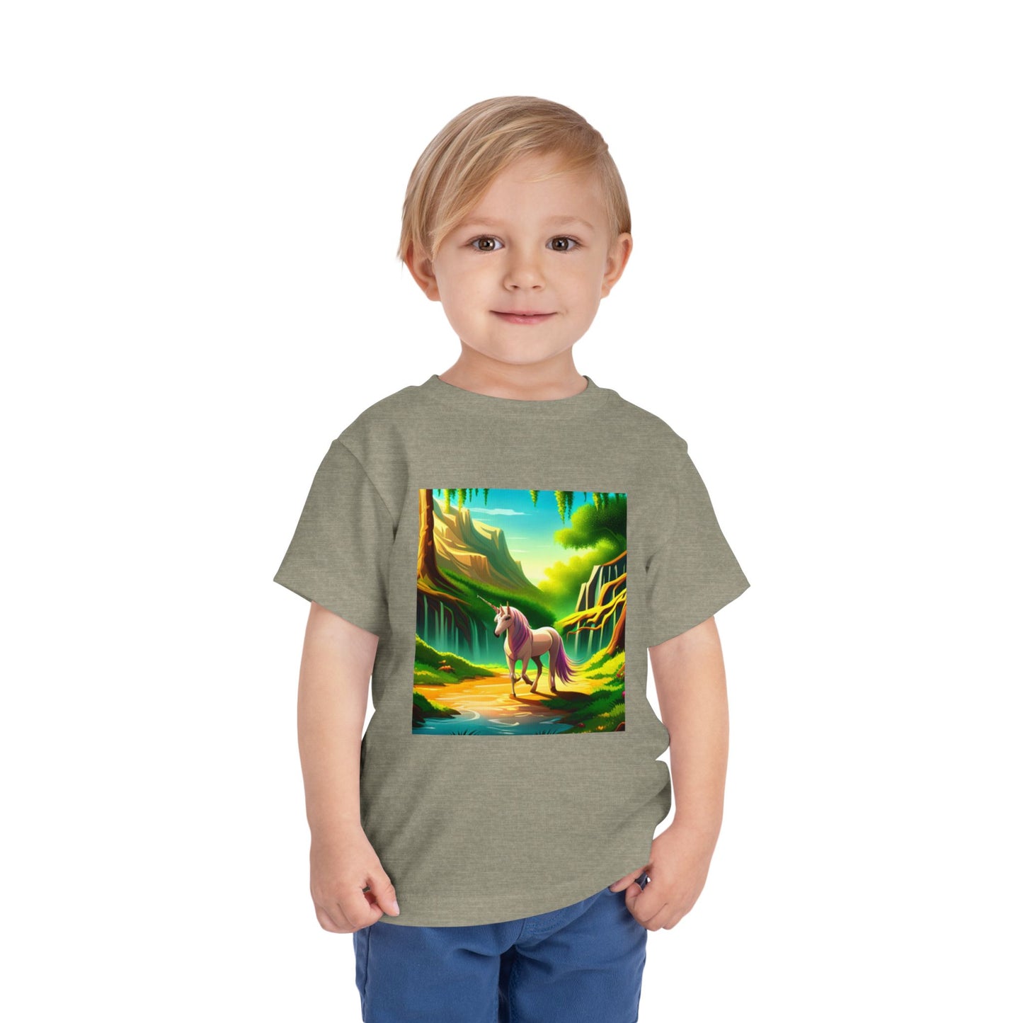 Toddler Short Sleeve Tee (Unicorn)