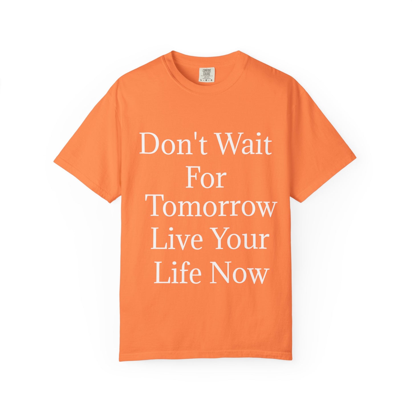 Unisex Garment-Dyed T-shirt (Don't Wait)