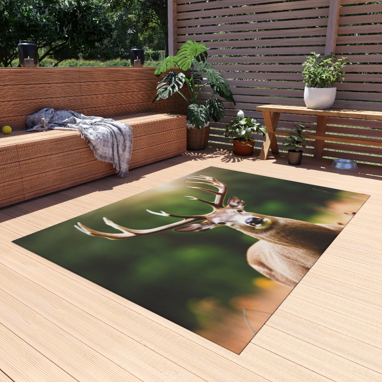 Outdoor Rug (Deer/Buck)
