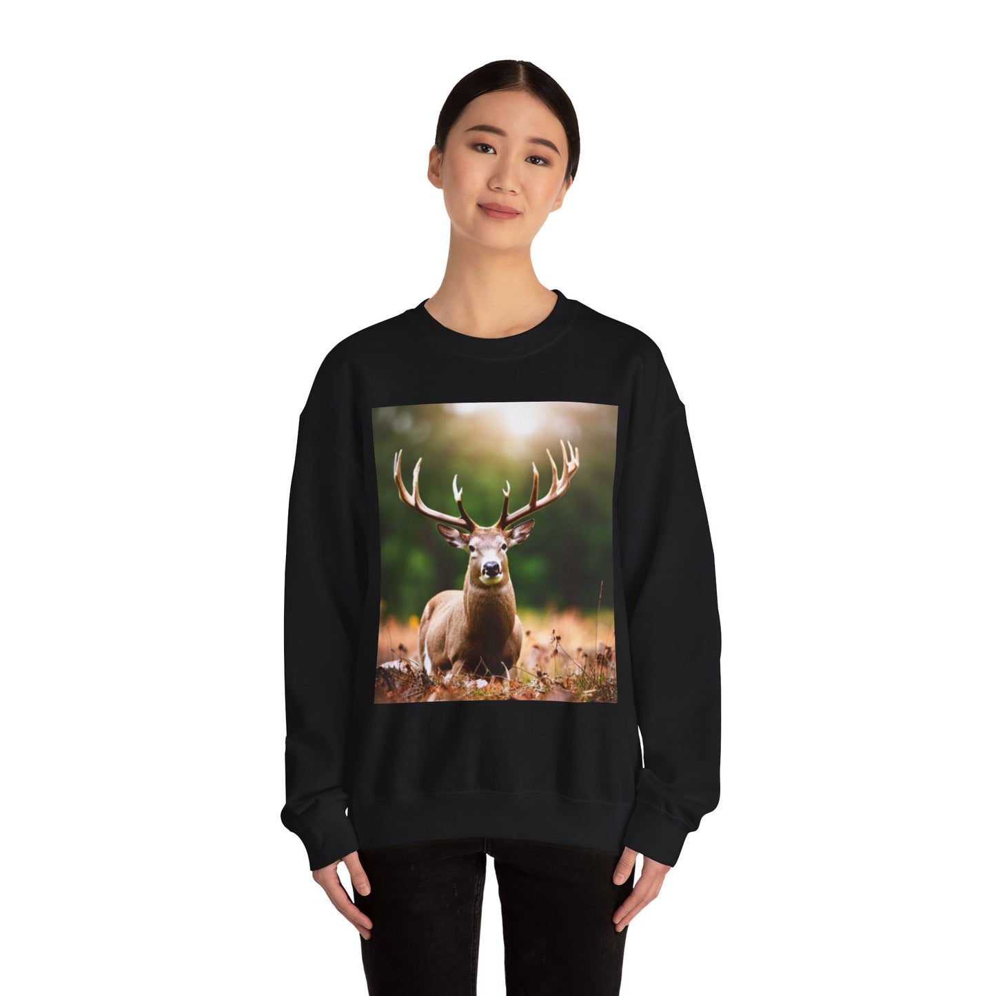 Unisex Heavy Blend™ Crewneck Sweatshirt (Deer)