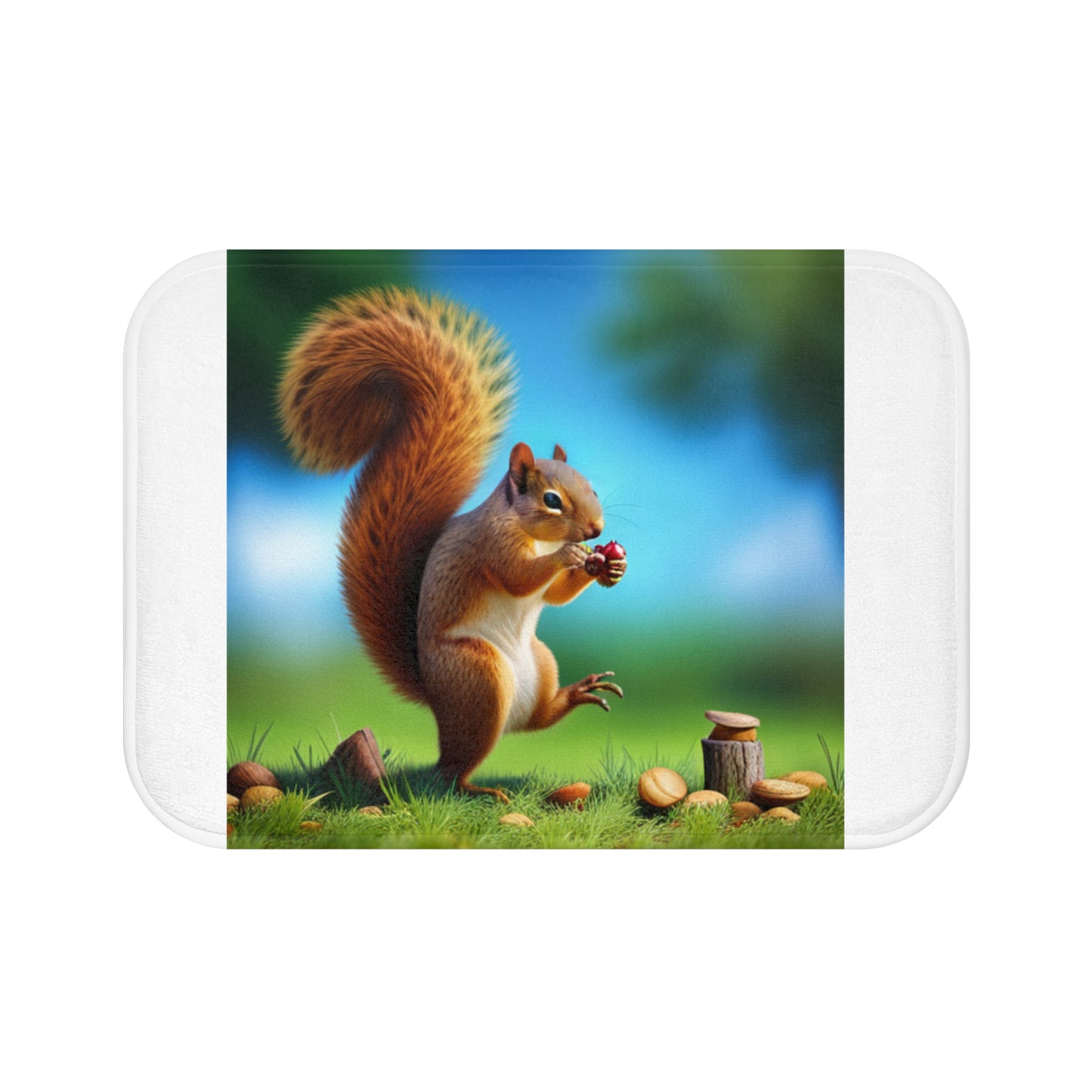 Bath Mat (Squirrel)