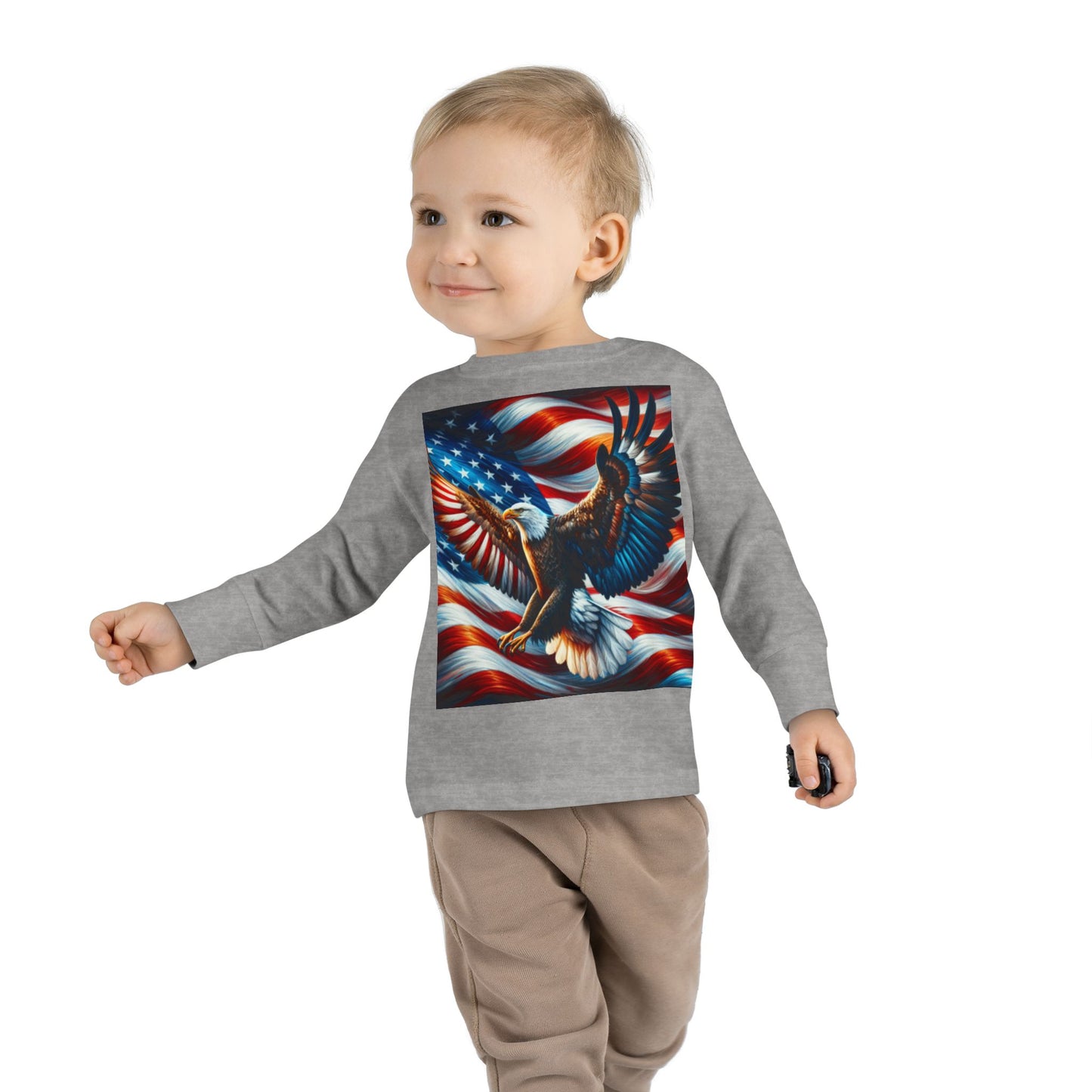 Toddler Long Sleeve Tee (Eagle)