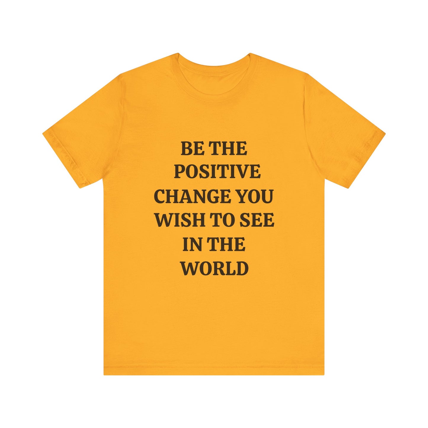 Unisex Jersey Short Sleeve Tee (Positive Change)
