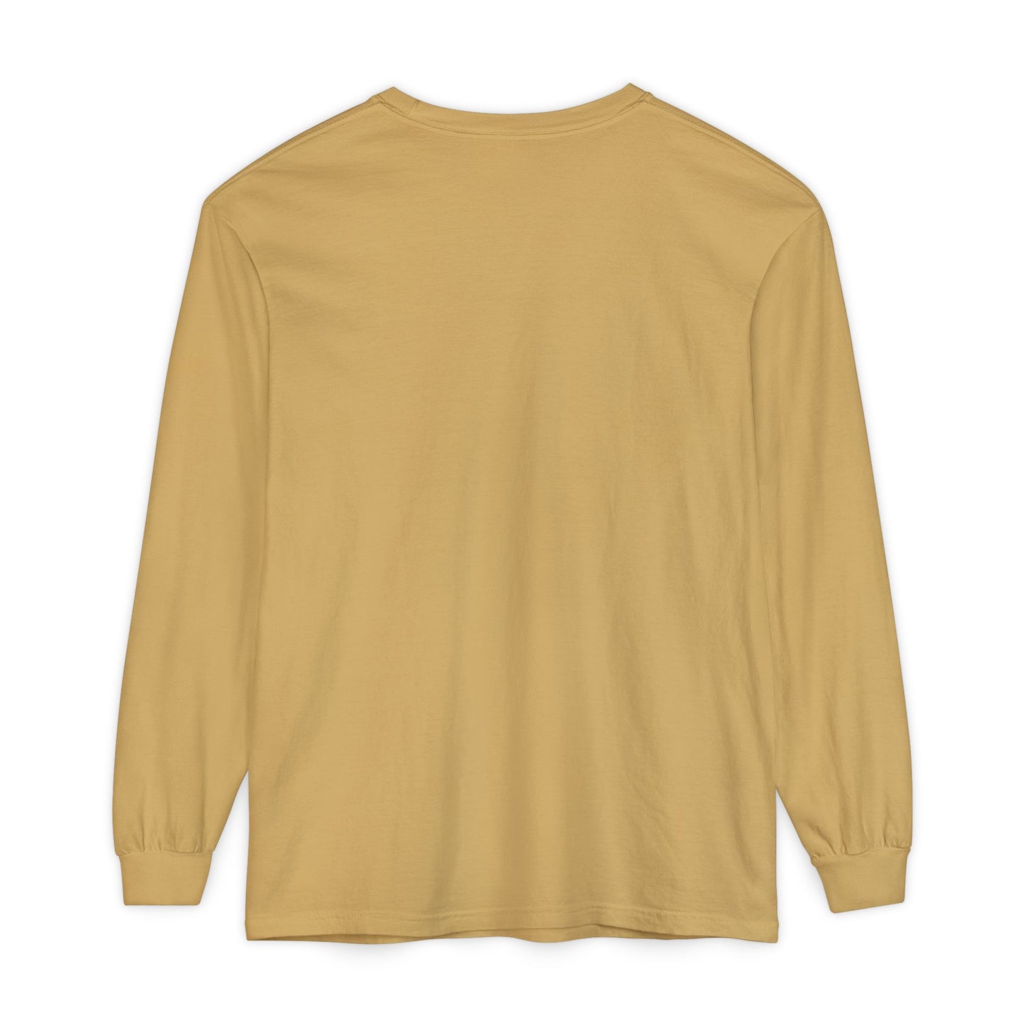 Unisex Garment-dyed Long Sleeve T-Shirt (Deer)