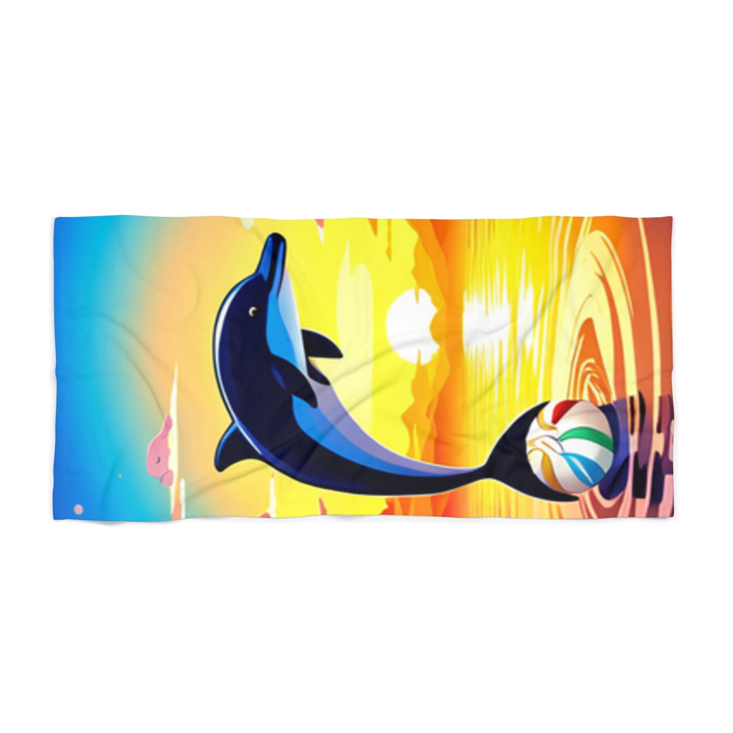 Beach Towel (Dolphin/Beach Ball)