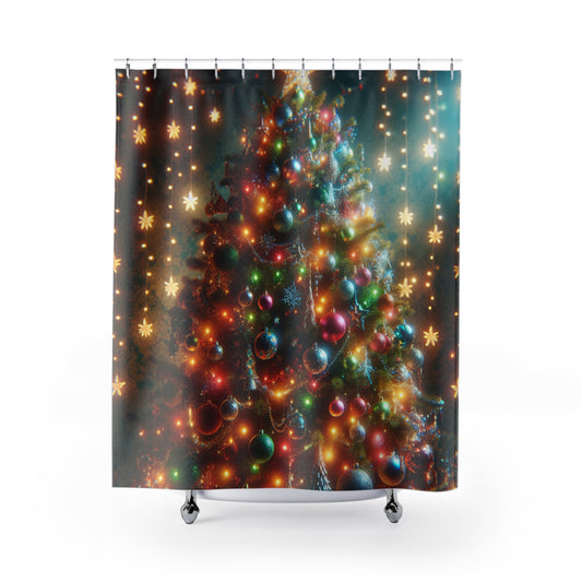 Shower Curtains (Tree w/Lights)