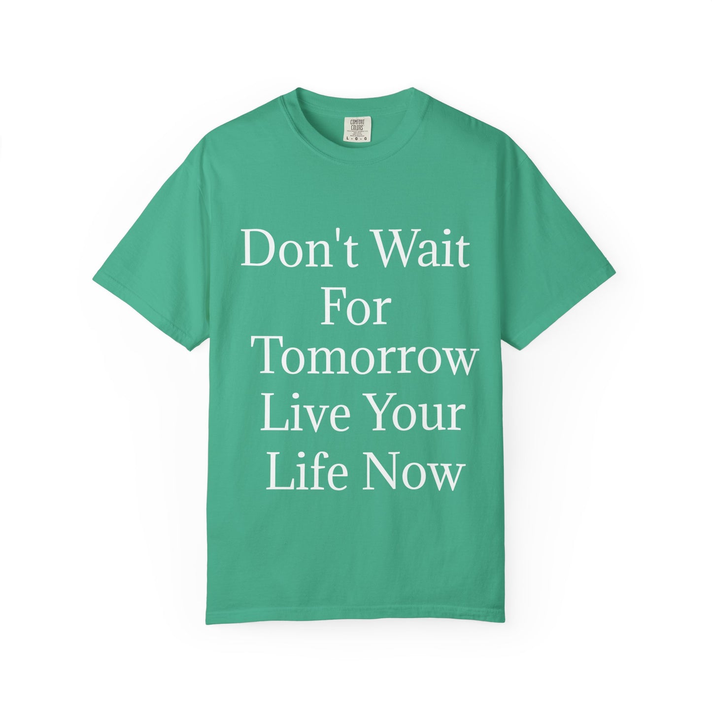 Unisex Garment-Dyed T-shirt (Don't Wait)