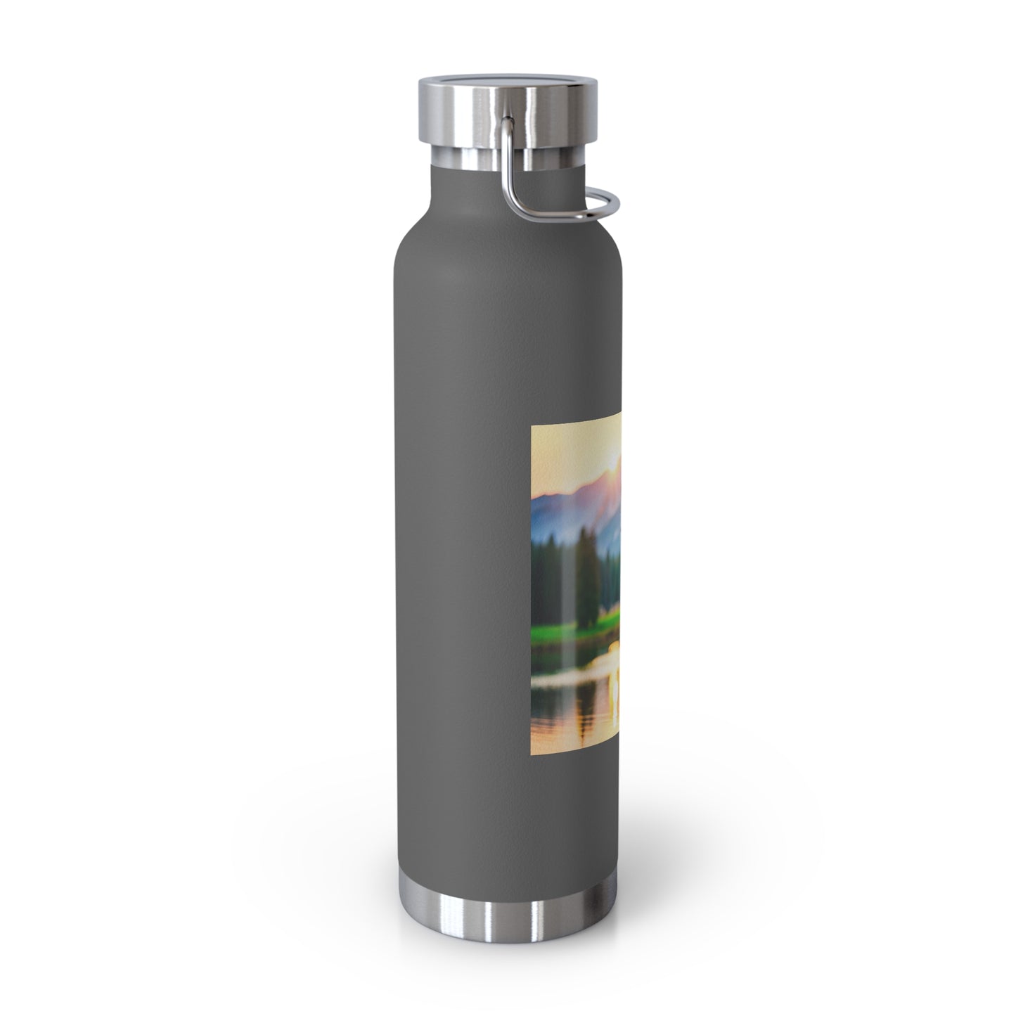 Copper Vacuum Insulated Bottle, 22oz (Horse)