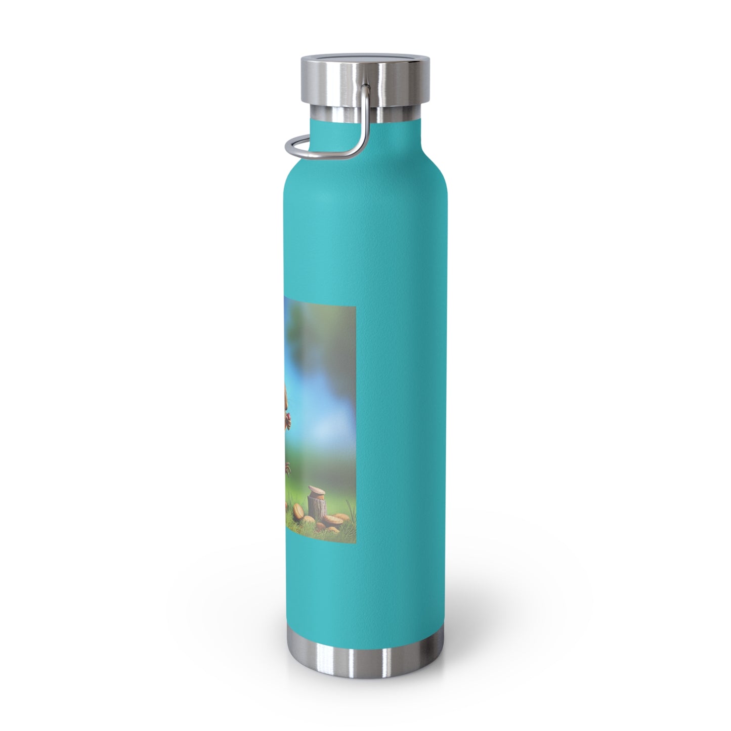 Copper Vacuum Insulated Bottle, 22oz (Squirrel)