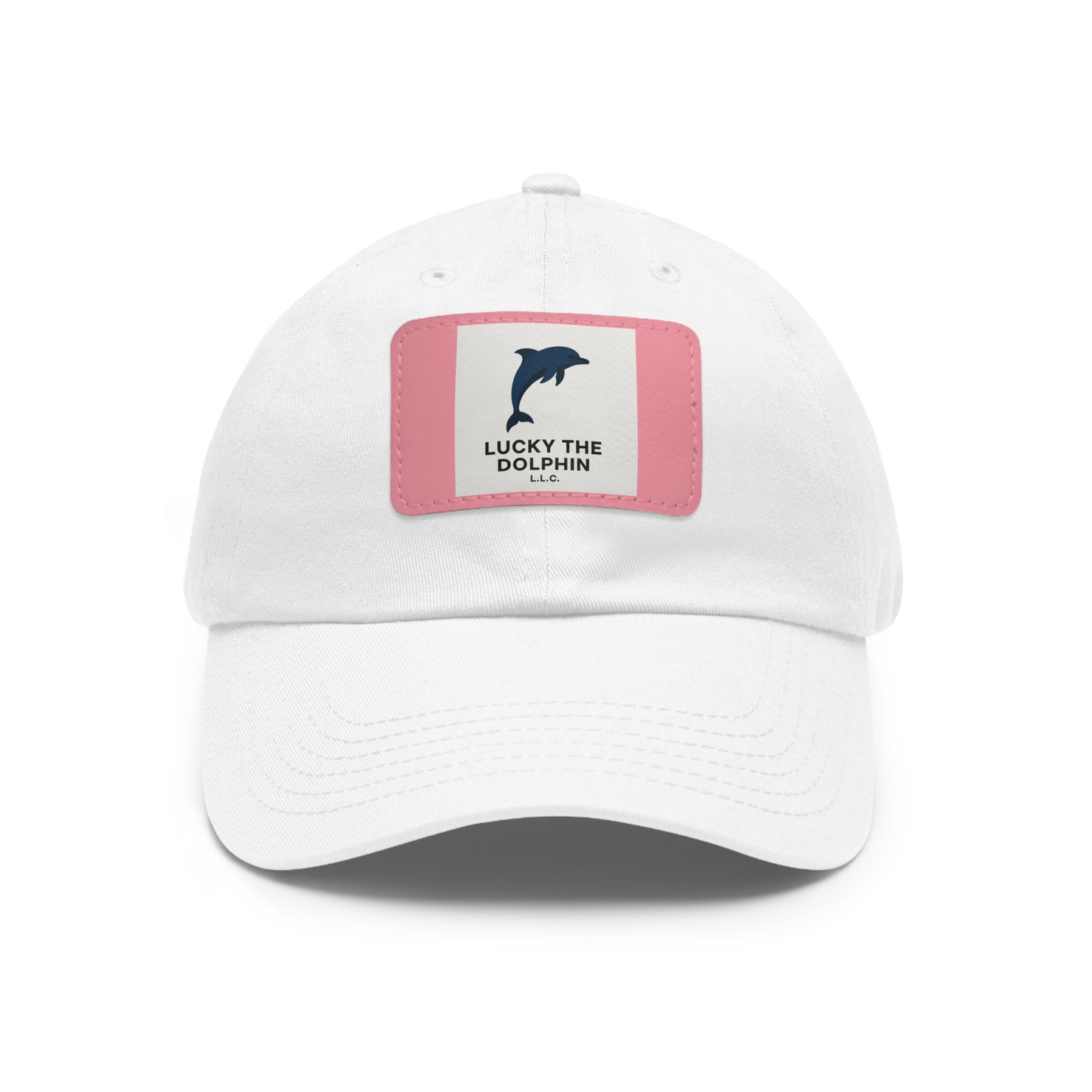 Lucky the Dolphin LLC Signature Logo Hat – Classic Comfort, Bold Style