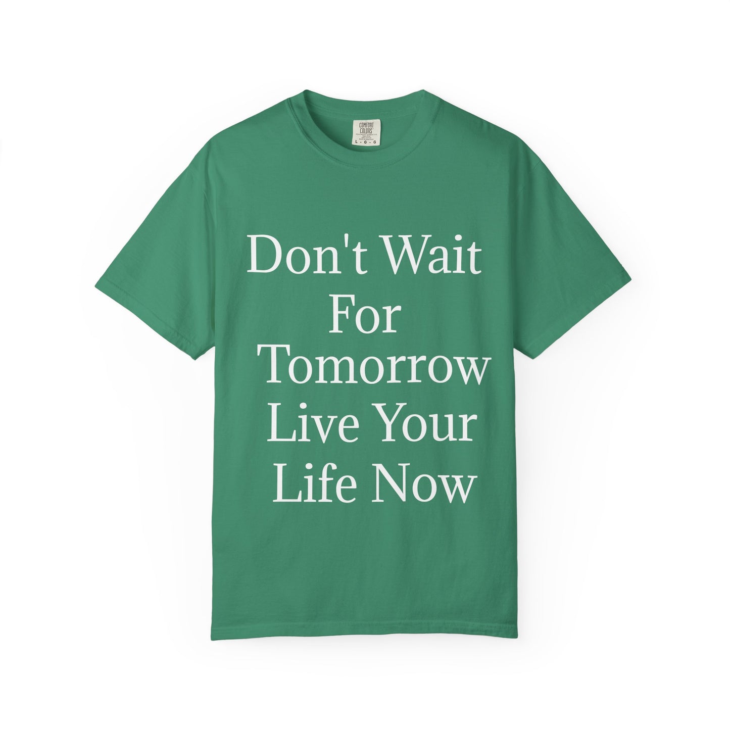Unisex Garment-Dyed T-shirt (Don't Wait)