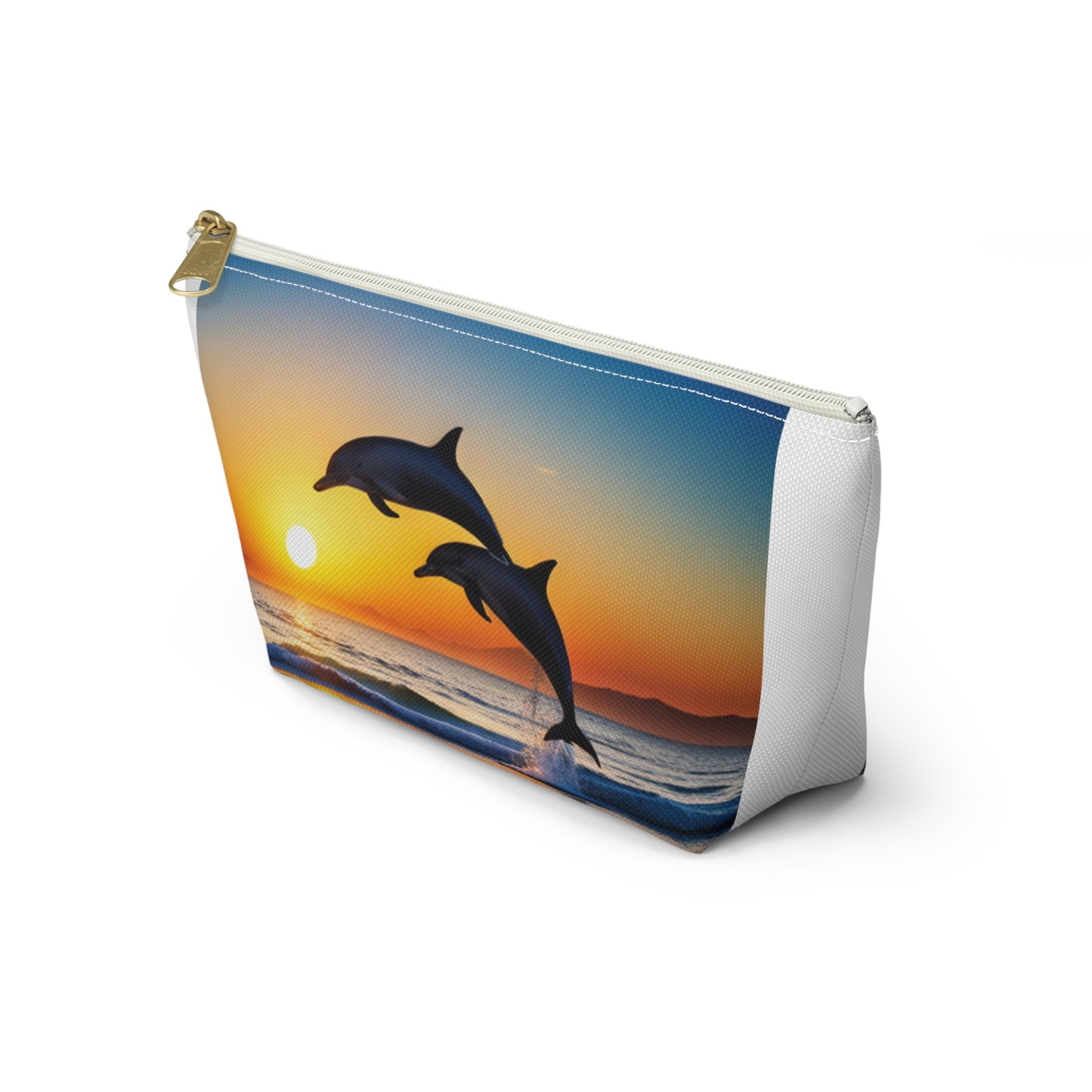 Accessory Pouch w T-bottom (Dolphins)