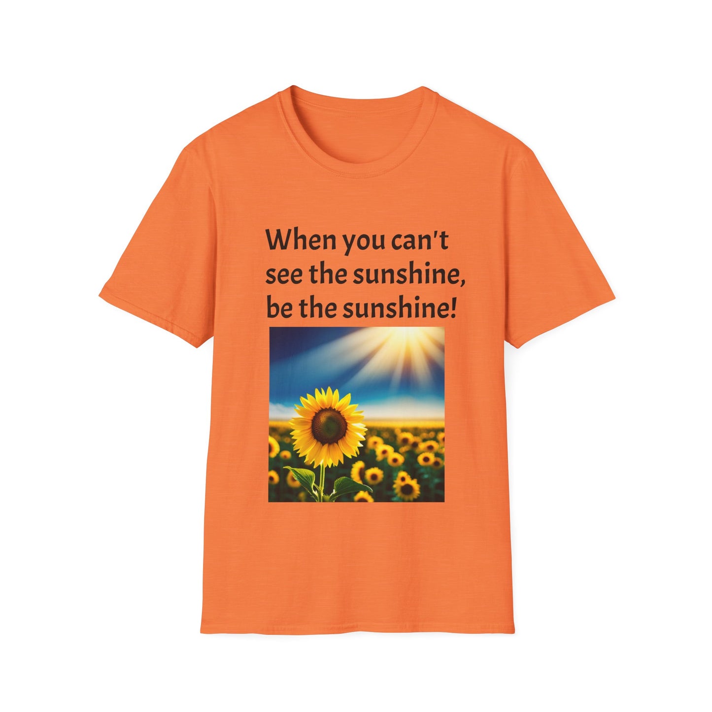 Unisex Softstyle T-Shirt (Sunshine)