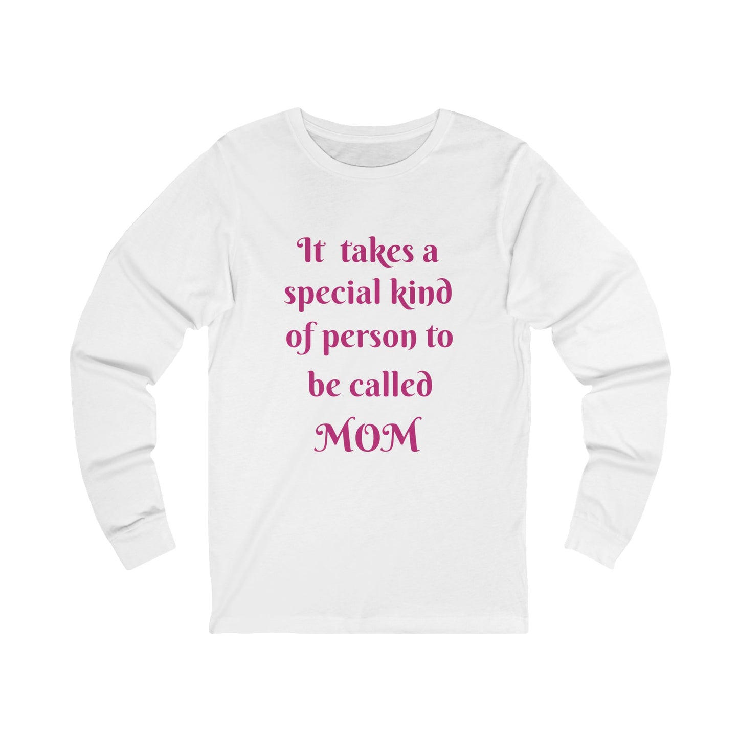 Unisex Jersey Long Sleeve Tee (MOM)
