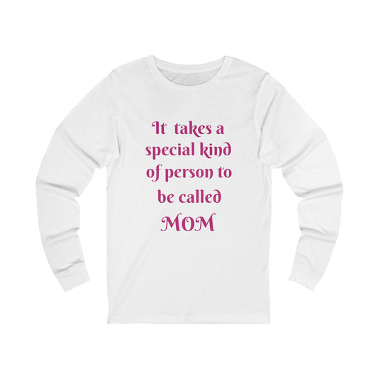 Unisex Jersey Long Sleeve Tee (MOM)