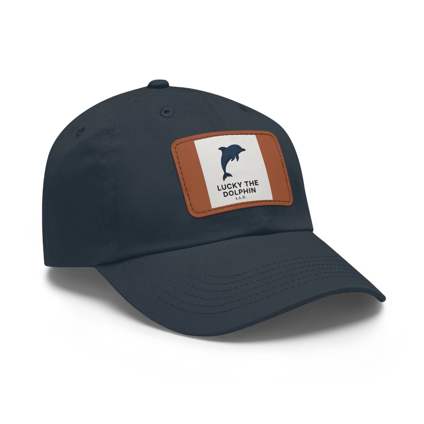 Lucky the Dolphin LLC Signature Logo Hat – Classic Comfort, Bold Style