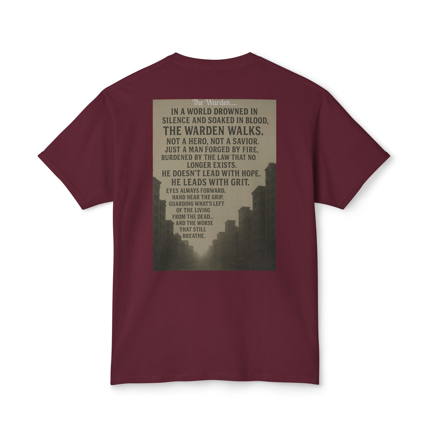 Lone Warden – Code of the New World Tee