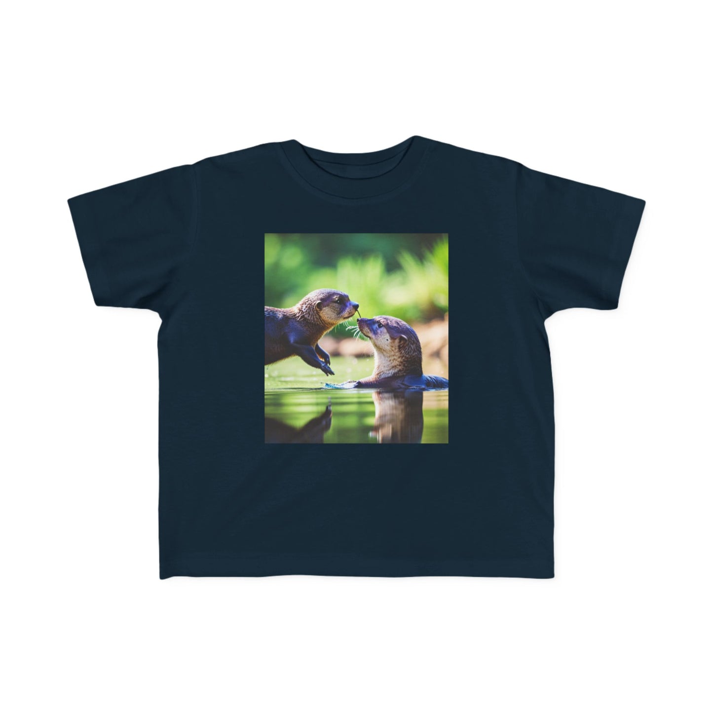 Toddler's Fine Jersey Tee (Otter)