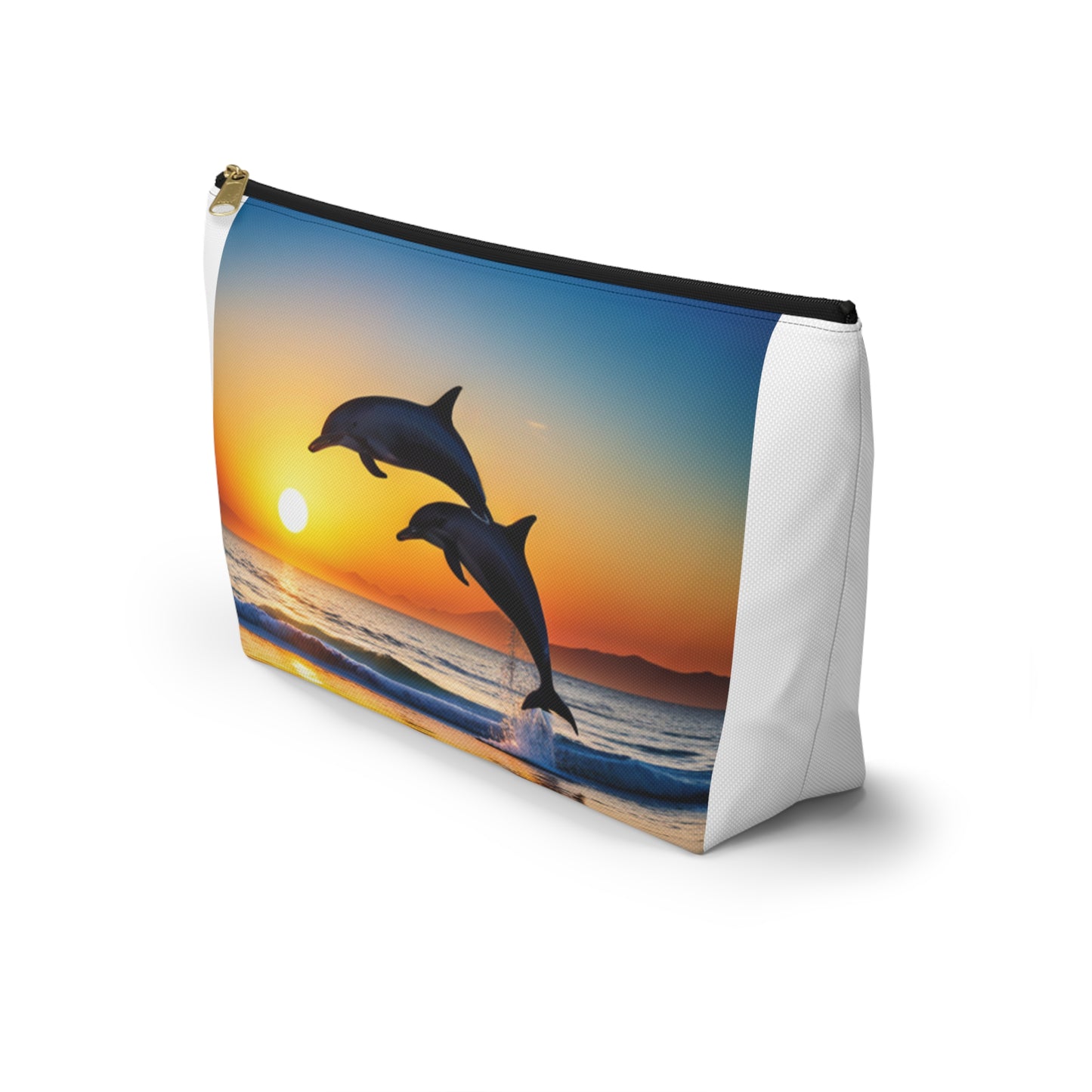 Accessory Pouch w T-bottom (Dolphins)