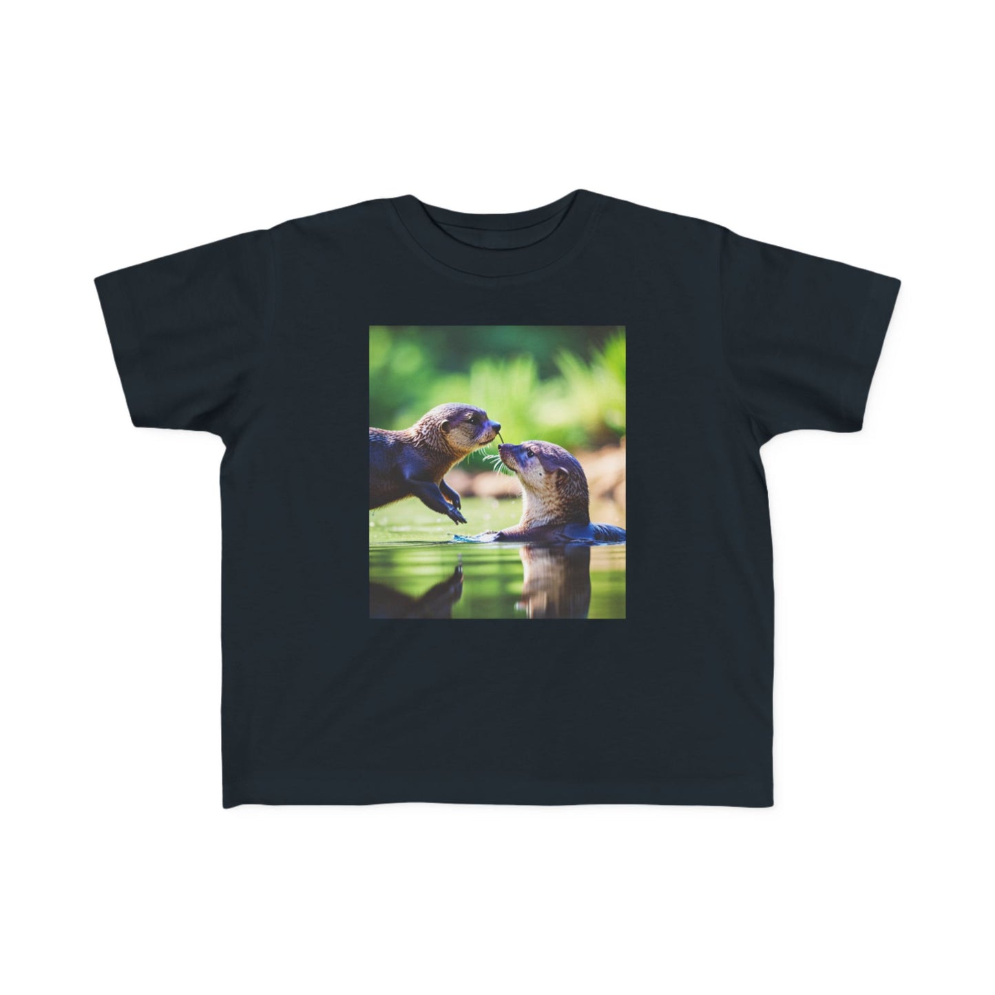 Toddler's Fine Jersey Tee (Otter)