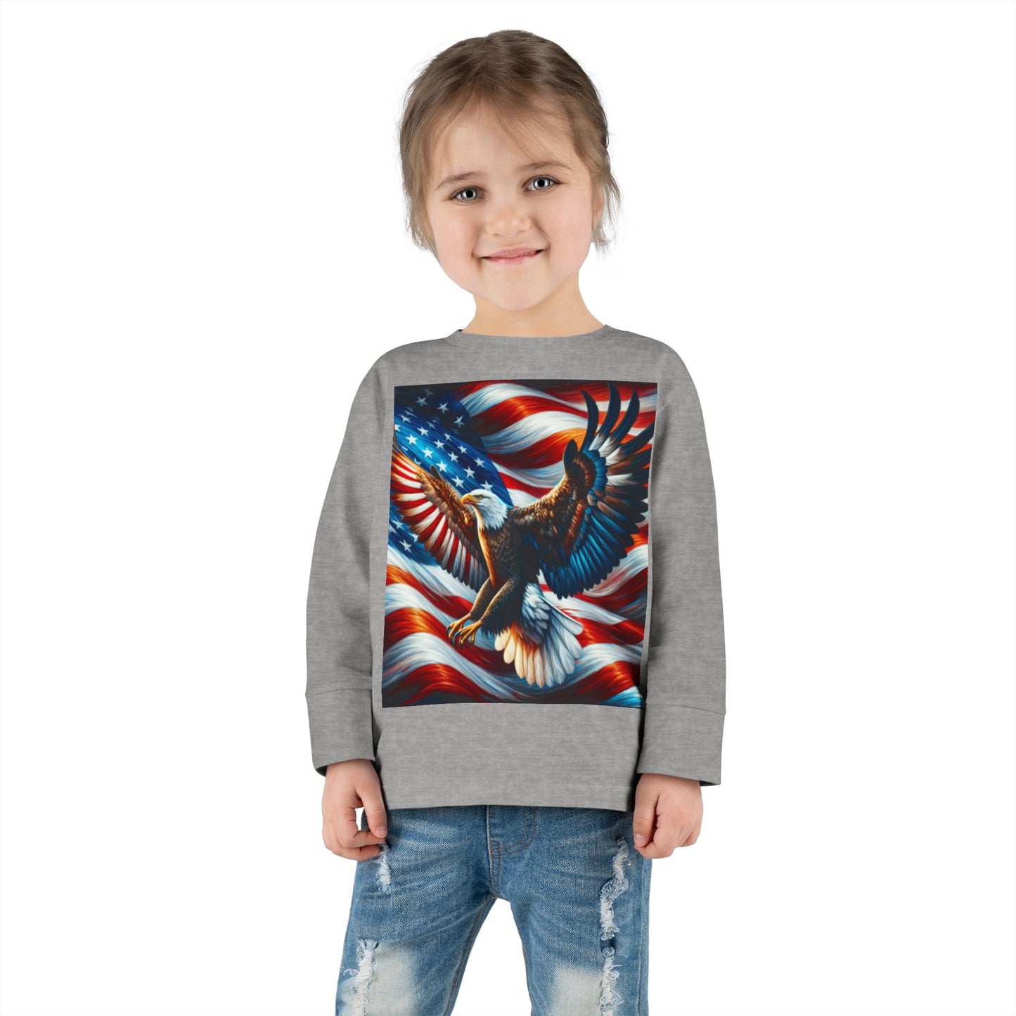 Toddler Long Sleeve Tee (Eagle)