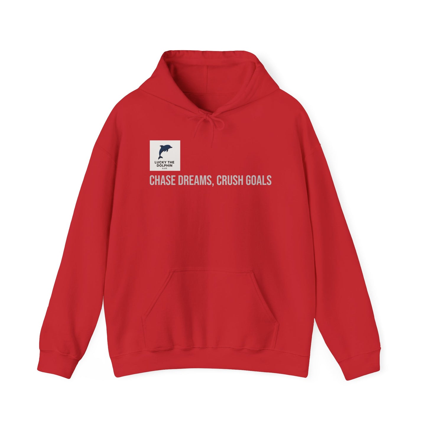 Chase Dreams Hoodie - Motivational Sweatshirt for Goal Getters, Unisex Casual Wear, Perfect for Gift Giving, Cozy Layering