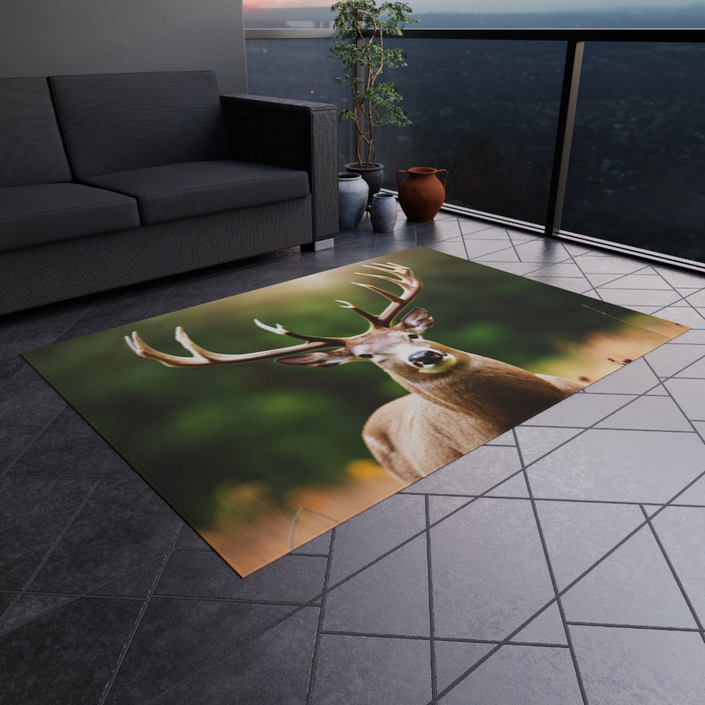 Outdoor Rug (Deer/Buck)