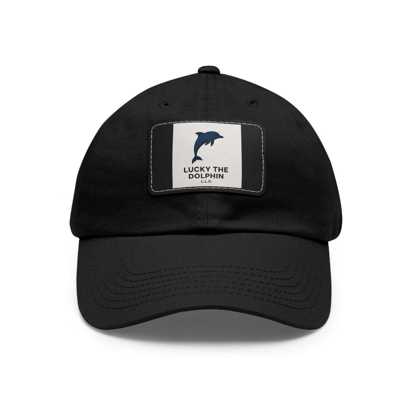 Lucky the Dolphin LLC Signature Logo Hat – Classic Comfort, Bold Style