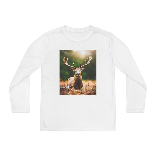 Youth Long Sleeve Competitor Tee (Deer)