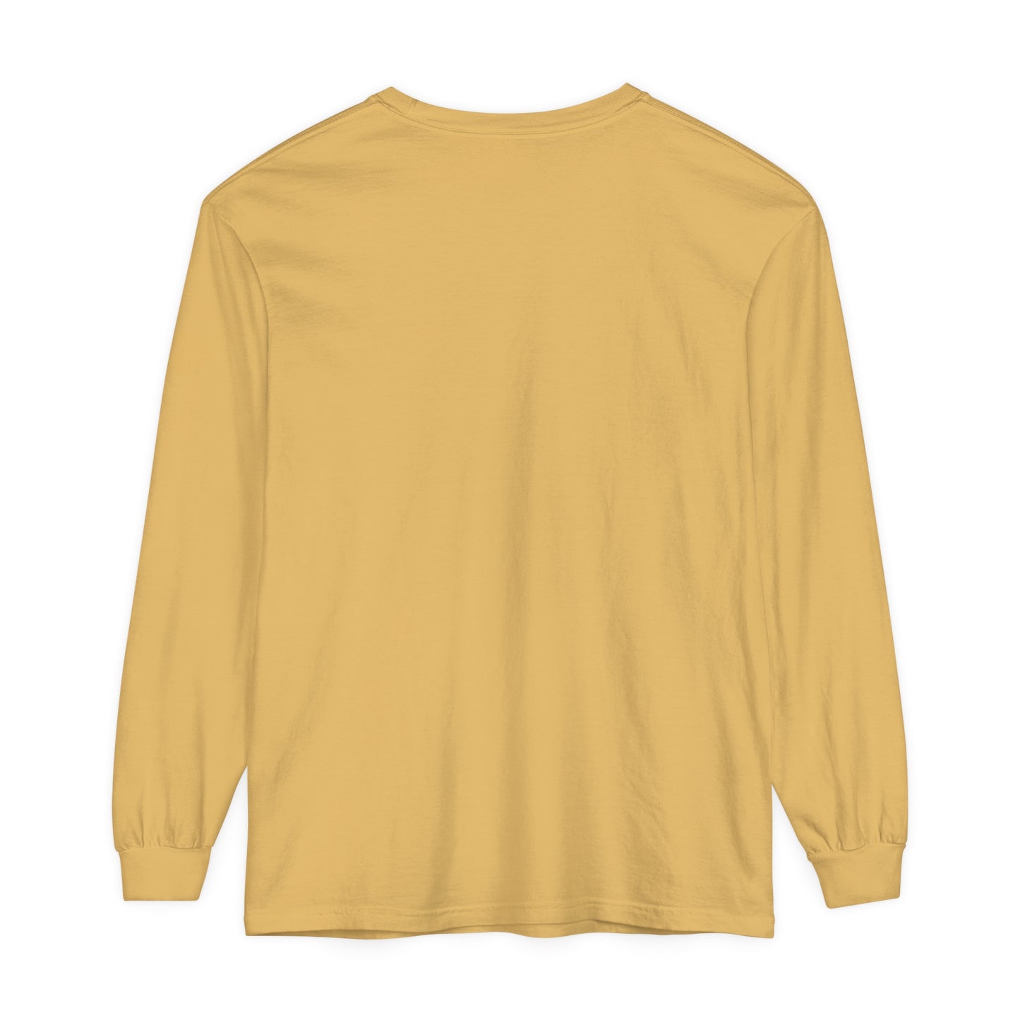 Unisex Garment-dyed Long Sleeve T-Shirt (Deer)